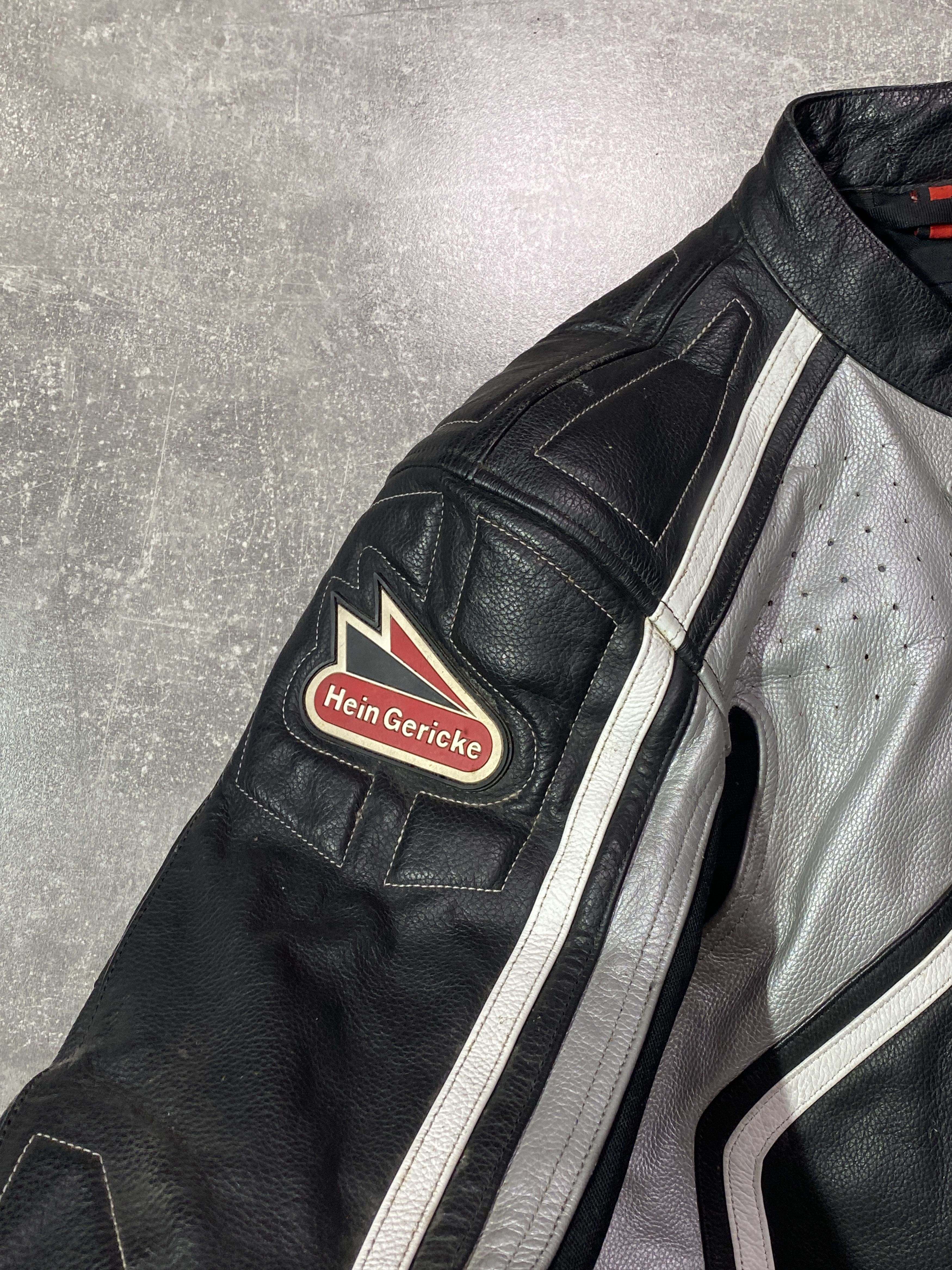 Hein Gericke Hein Gericke Tribal Moto Leather Jacket Y2K PRO SPORTS Size US M / EU 48-50 / 2 - 5 Thumbnail