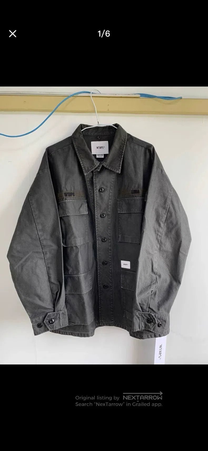 Wtaps Rare black oversized coat