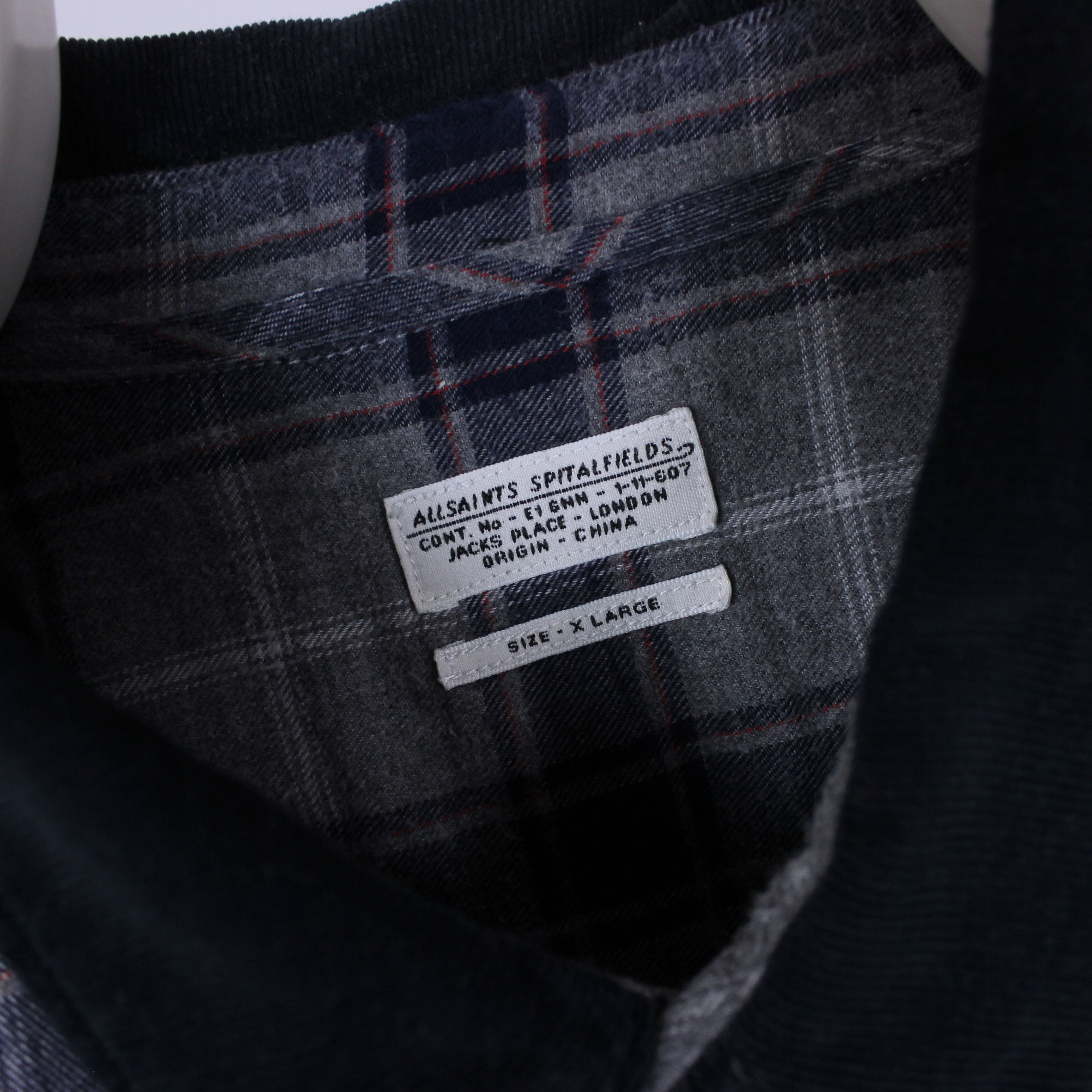 Allsaints Allsaints shirt men cotton Spitalfields XL multi Size US XL / EU 56 / 4 - 3 Thumbnail