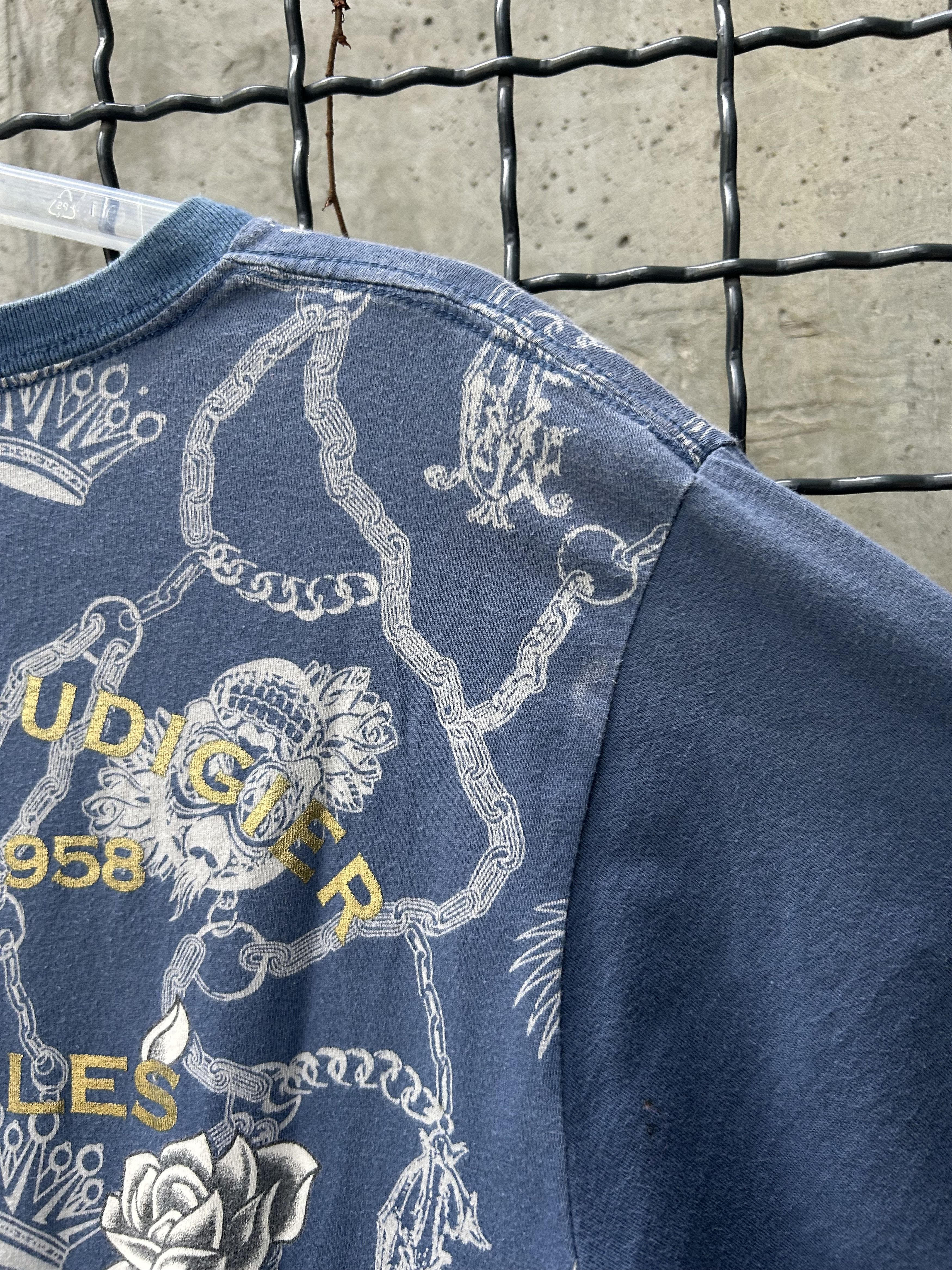 Christian Audigier Vintage 2000s Christian Audigier Ed Hardy Tattoo T-shirt Size US L / EU 52-54 / 3 - 13 Thumbnail
