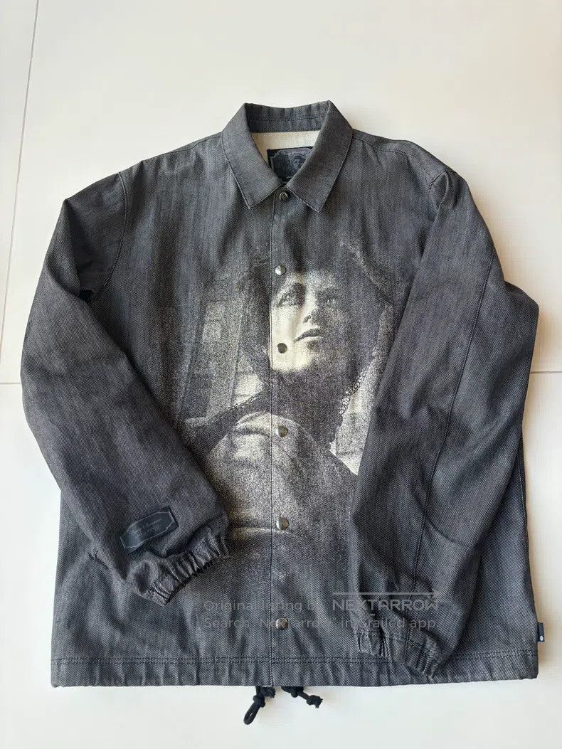Undercover Undercover 2020SS Cindy Sherman Tannin Denim Coach Jacket Size US XXL / EU 58 / 5 - 1 Thumbnail