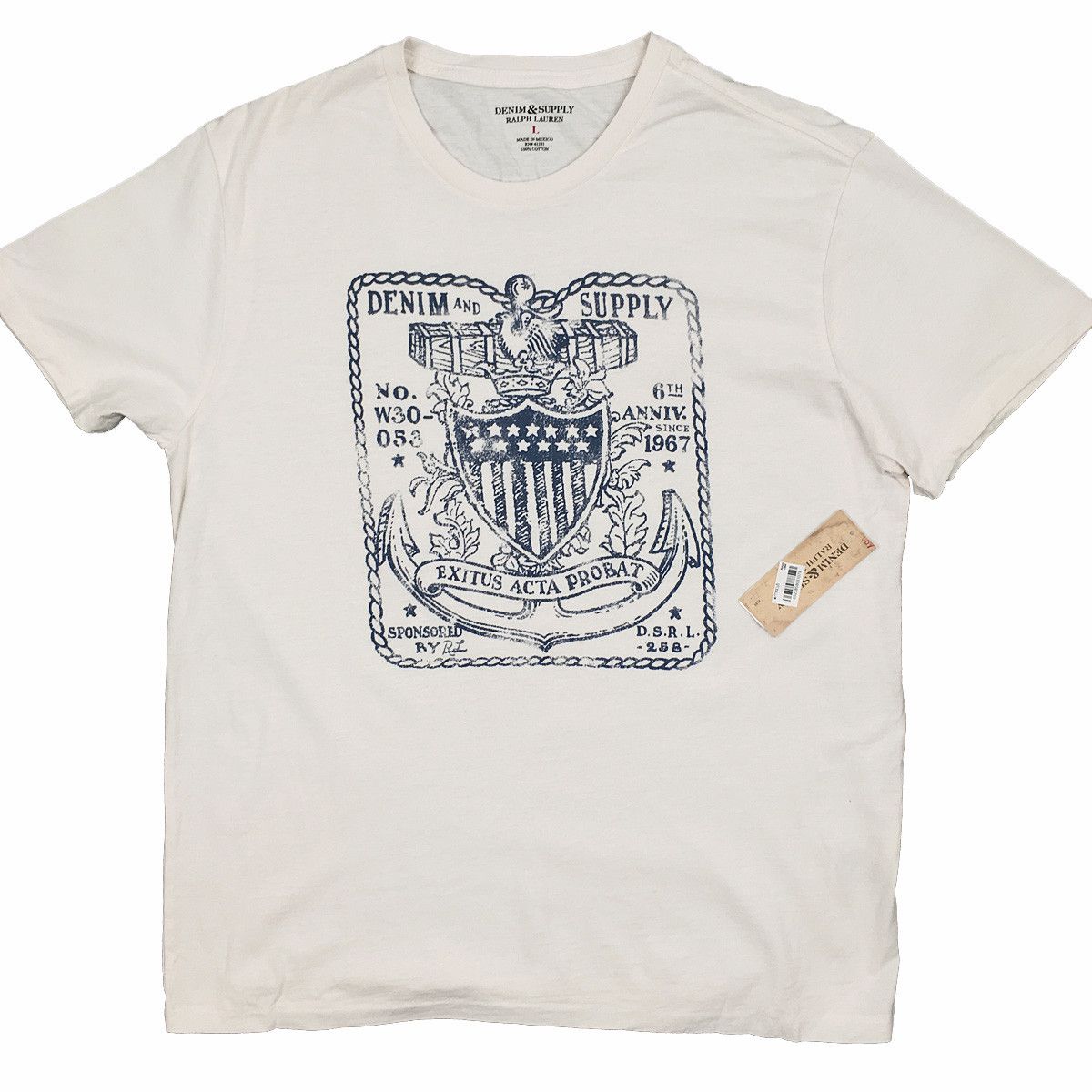Denim & Supply Ralph Lauren NEW Vintage Ralph Lauren Denim & Supply T Shirt! USA Shield Size US L / EU 52-54 / 3 - 1 Preview