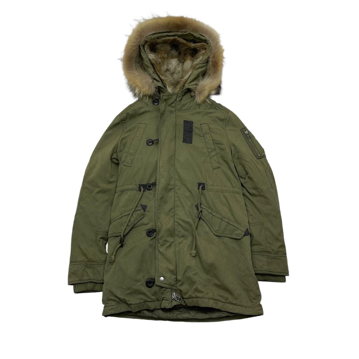 Hysteric Glamour × Japanese Brand × Le Grande Bleu (L.G.B.) 💥Moussy Snorkel Parka Jacket Type Military Air Forces Size US S / EU 44-46 / 1 - 1 Thumbnail