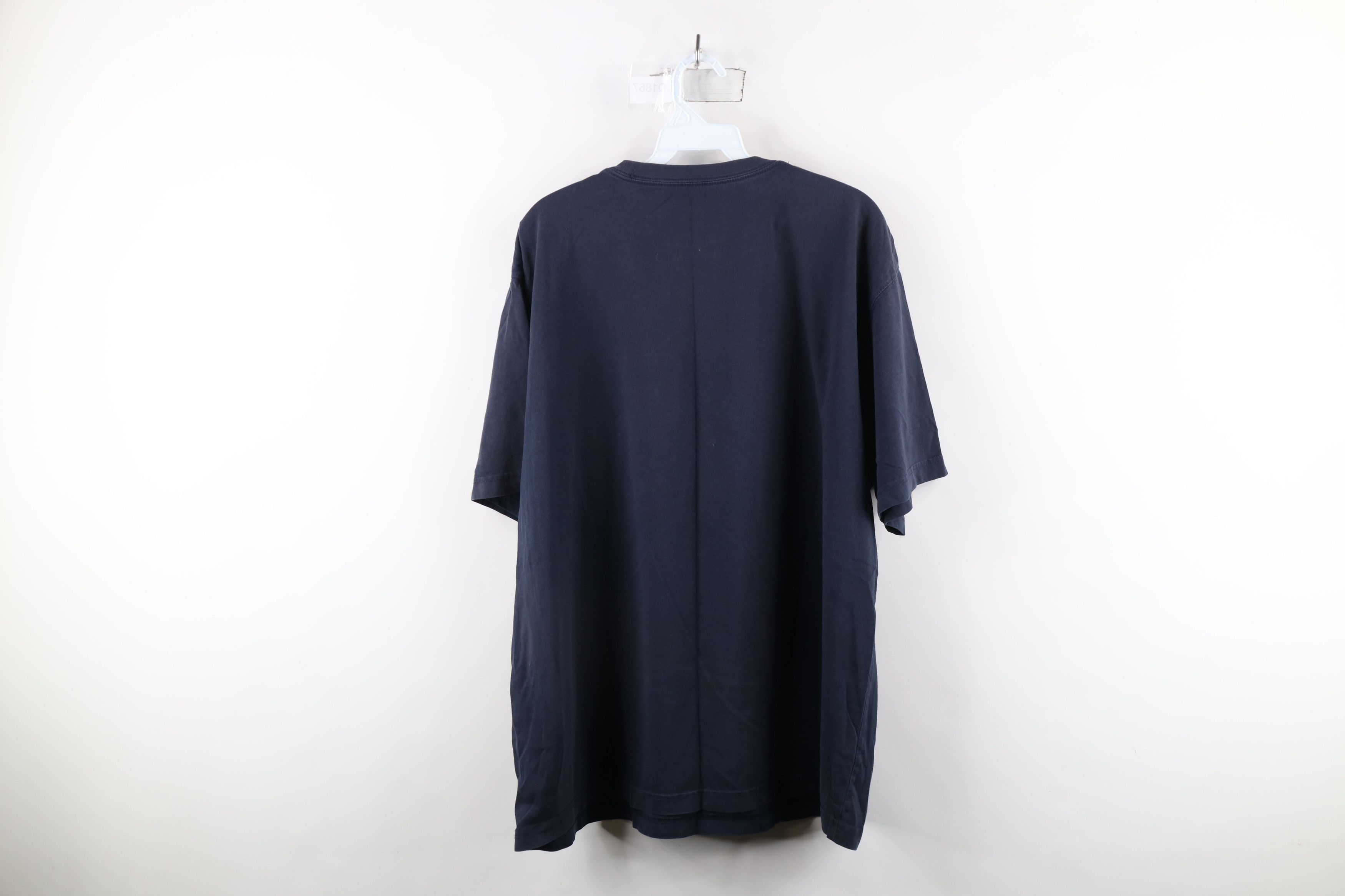 L.L. Bean × Vintage Vintage LL Bean Blank Heavyweight Pocket T-Shirt Blue Cotton Size US XL / EU 56 / 4 - 11 Thumbnail