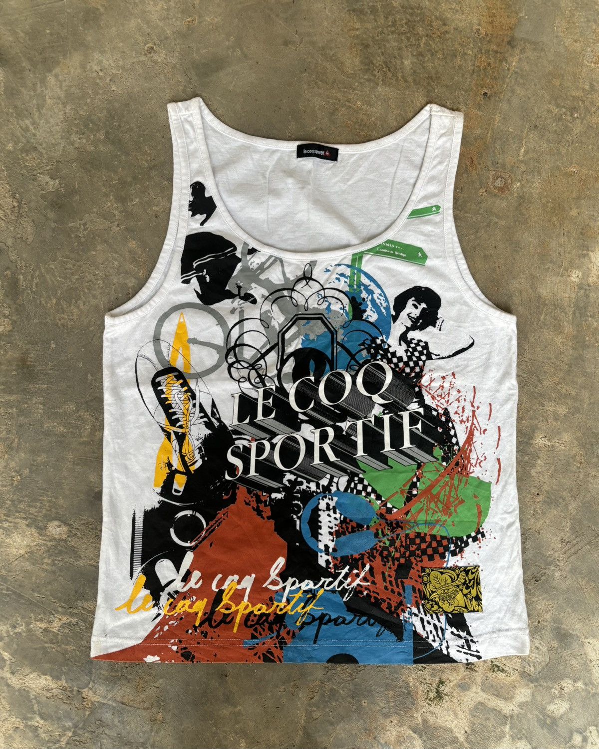 Hysteric Glamour Y2k Le Coq Sportif Hysteric Style Tank Tops Size US M / EU 48-50 / 2 - 1 Thumbnail