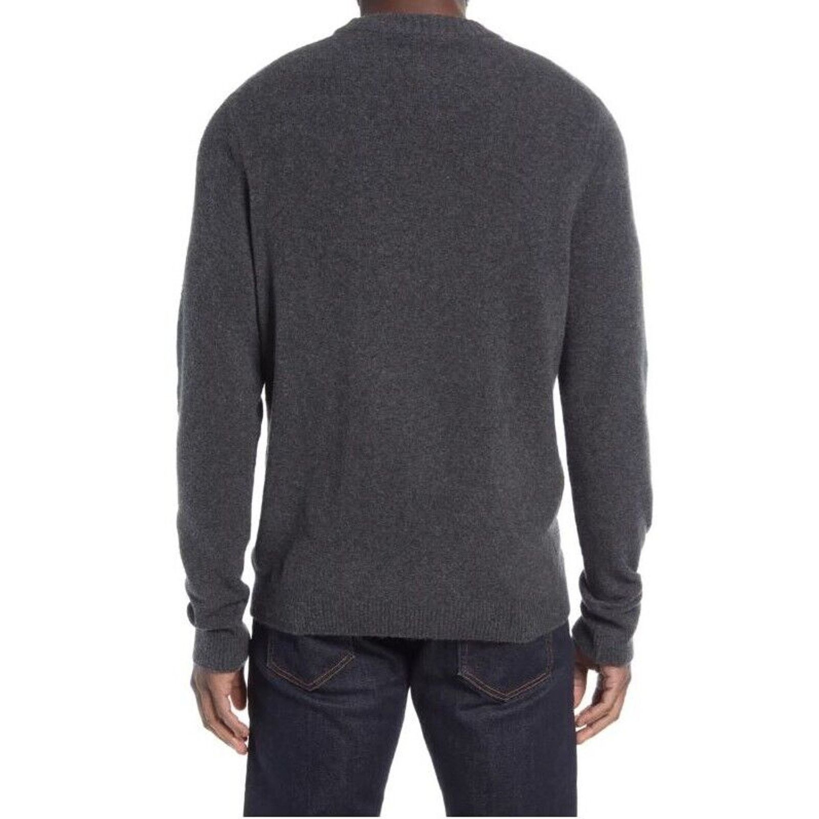 Nordstrom Nordstrom Men's Grey Casual Classic Crewneck Sweater Size XL Size US XL / EU 56 / 4 - 2 Thumbnail