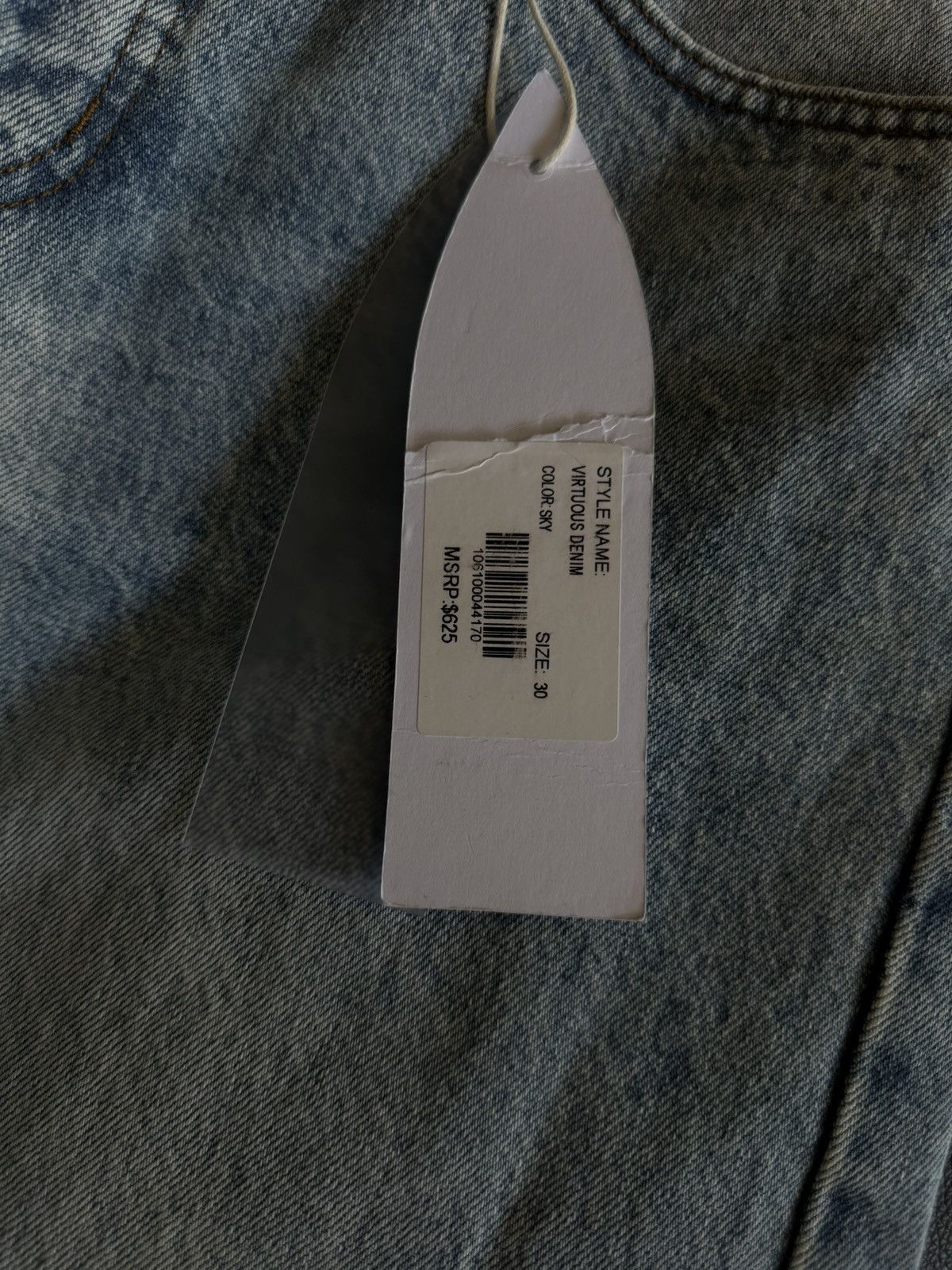 Who Decides War Who Decides War Virtuous Wide Leg Denim Jeans Size 30 Size US 30 / EU 46 - 8 Thumbnail