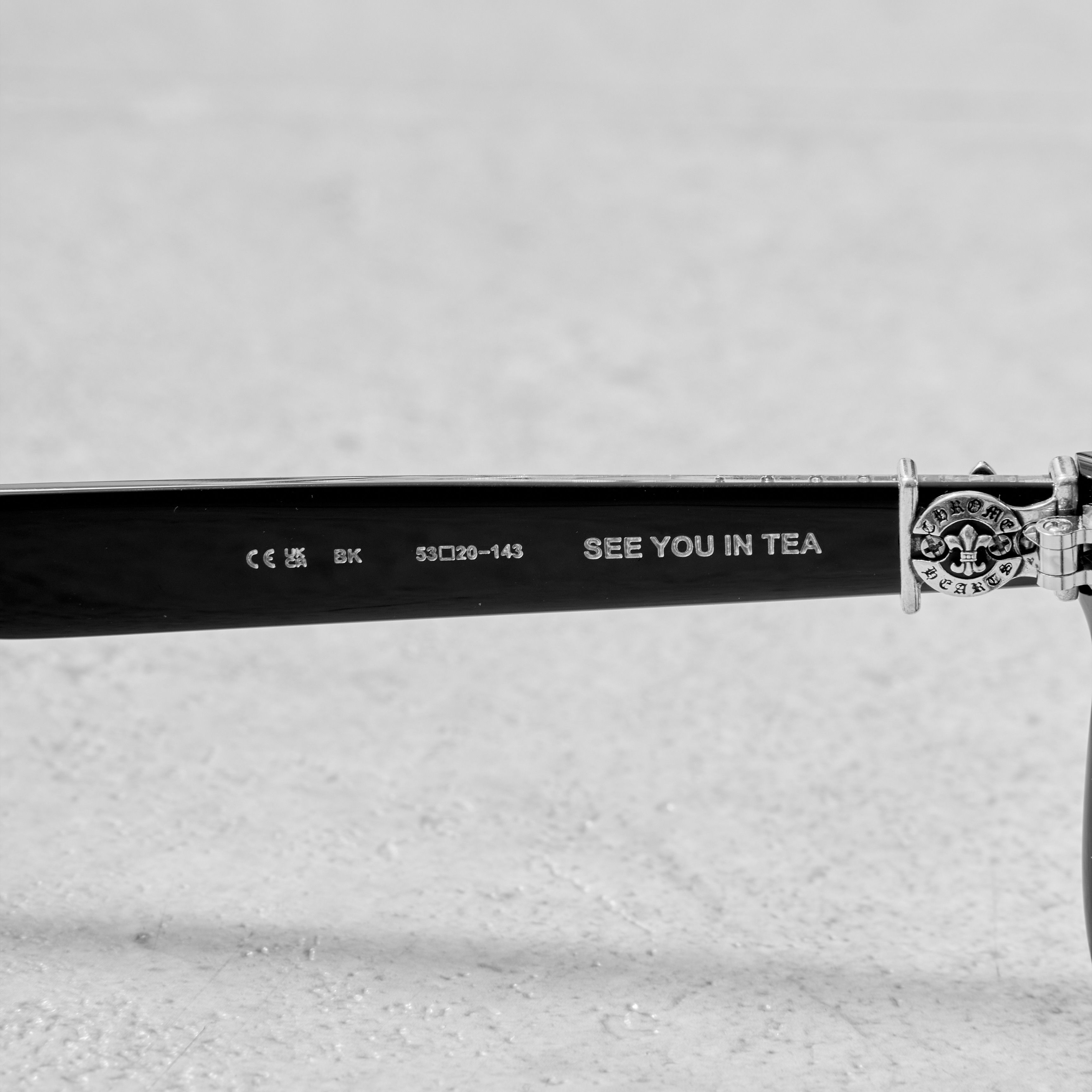 Chrome Hearts CHROME HEARTS SEE YOU IN TEA BLACK Size ONE SIZE - 9 Thumbnail