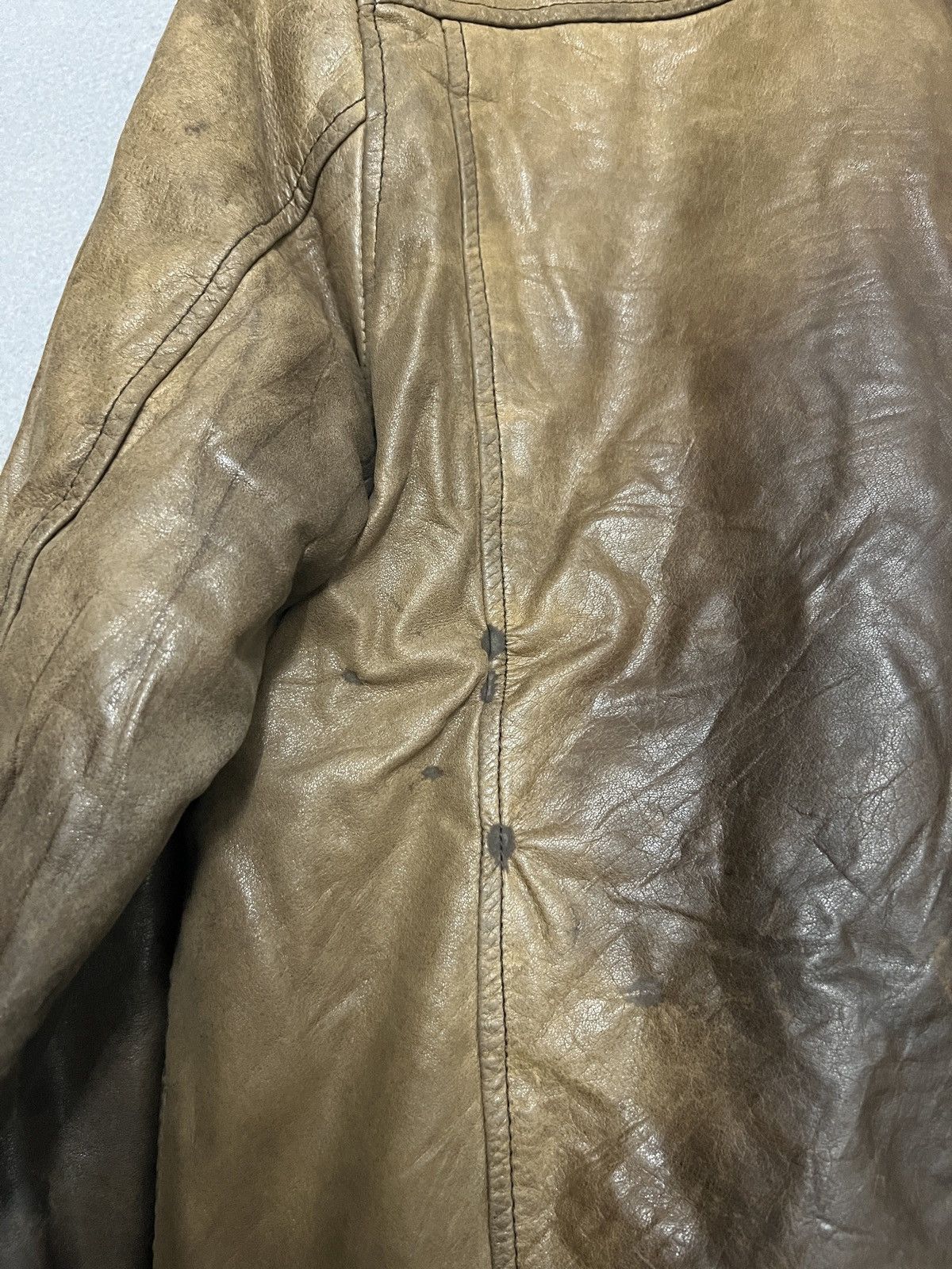 Japanese Brand 631. Vintage 90s G-1 Leather Flight Jacket Size US L / EU 52-54 / 3 - 6 Thumbnail