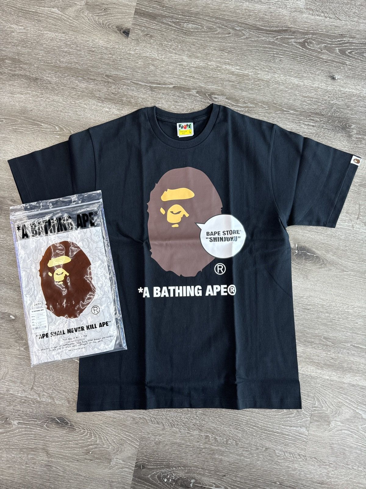 Bape BAPE “Store Isetan” Ape Head Tee | Grailed