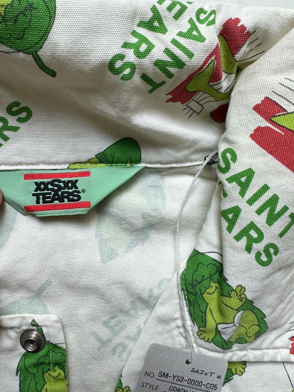 Saint Michael Saint Michael denim tears boxer coach jacket Size US XL / EU 56 / 4 - 3 Thumbnail