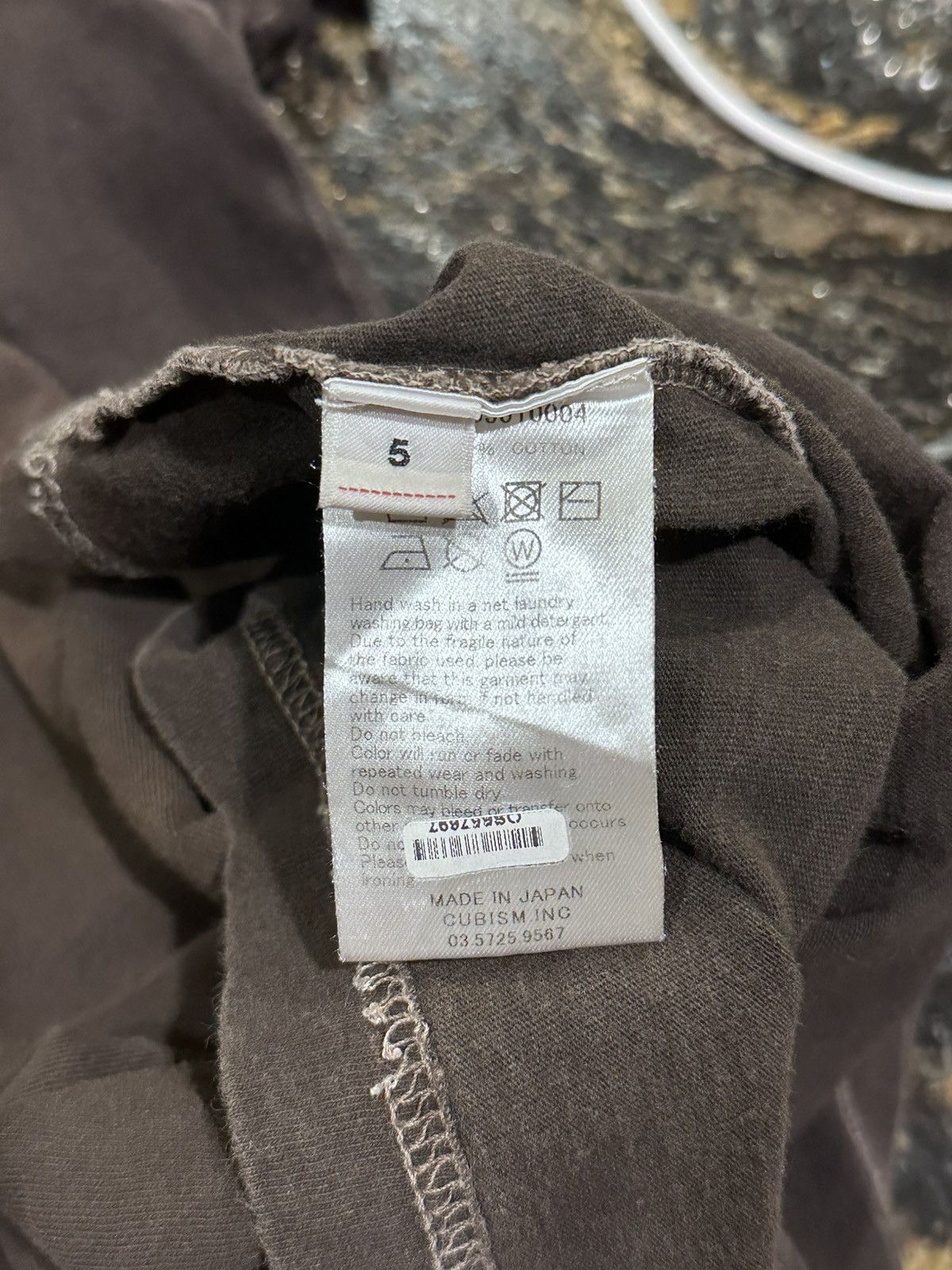 Japanese Brand × Visvim Visvim Jumpo Amplus Brown Pocket Short Sleeve T-Shirt Size US XXL / EU 58 / 5 - 12 Thumbnail