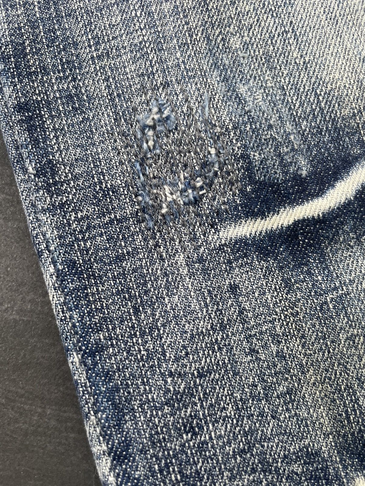 Japanese Brand Hi-Hop Custom Distresed Denim Size US 34 / EU 50 - 22 Thumbnail