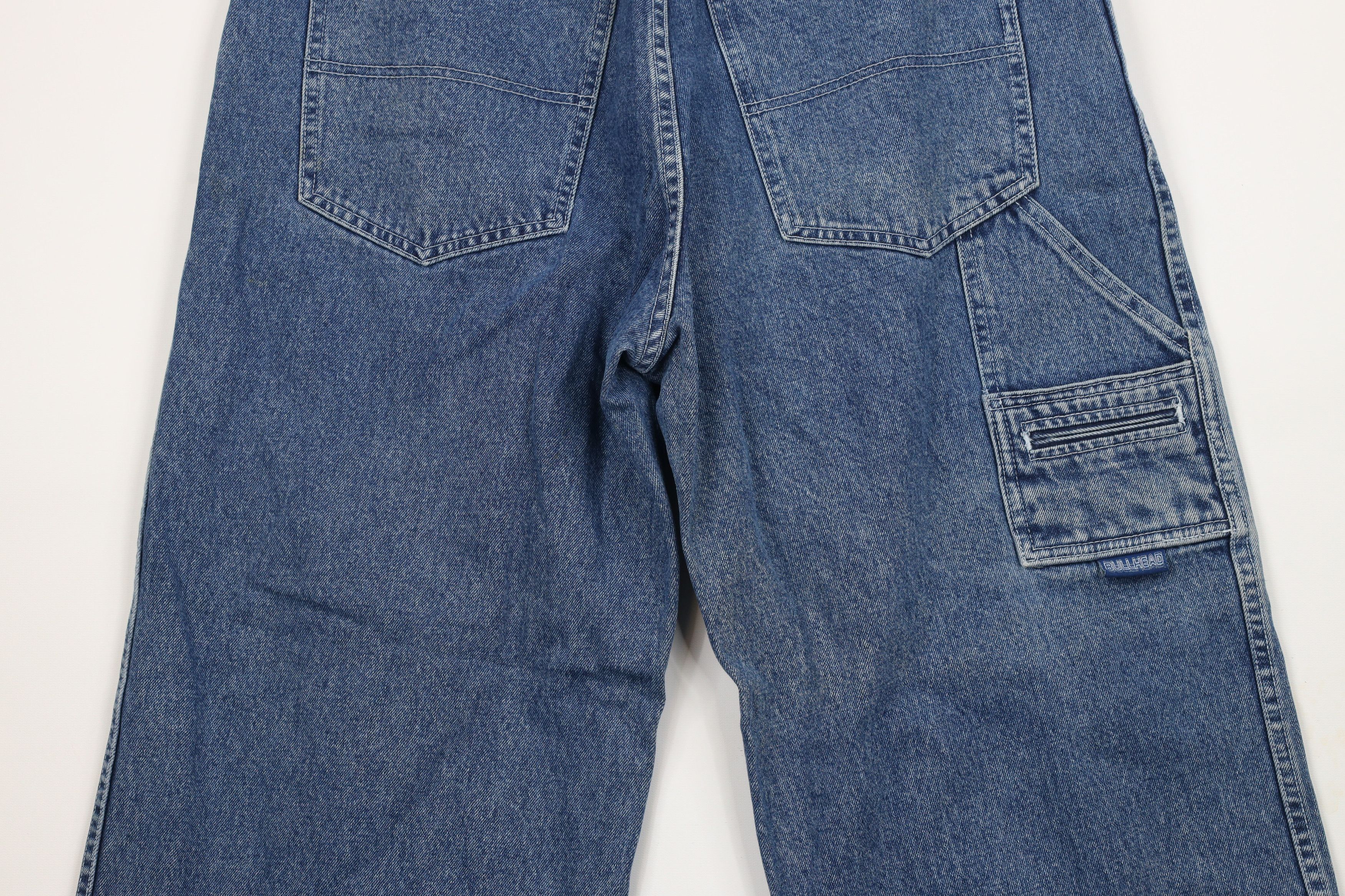 Vintage Vintage 90s Streetwear Baggy Big Pocket Wide Leg Jeans Size US 34 / EU 50 - 10 Thumbnail