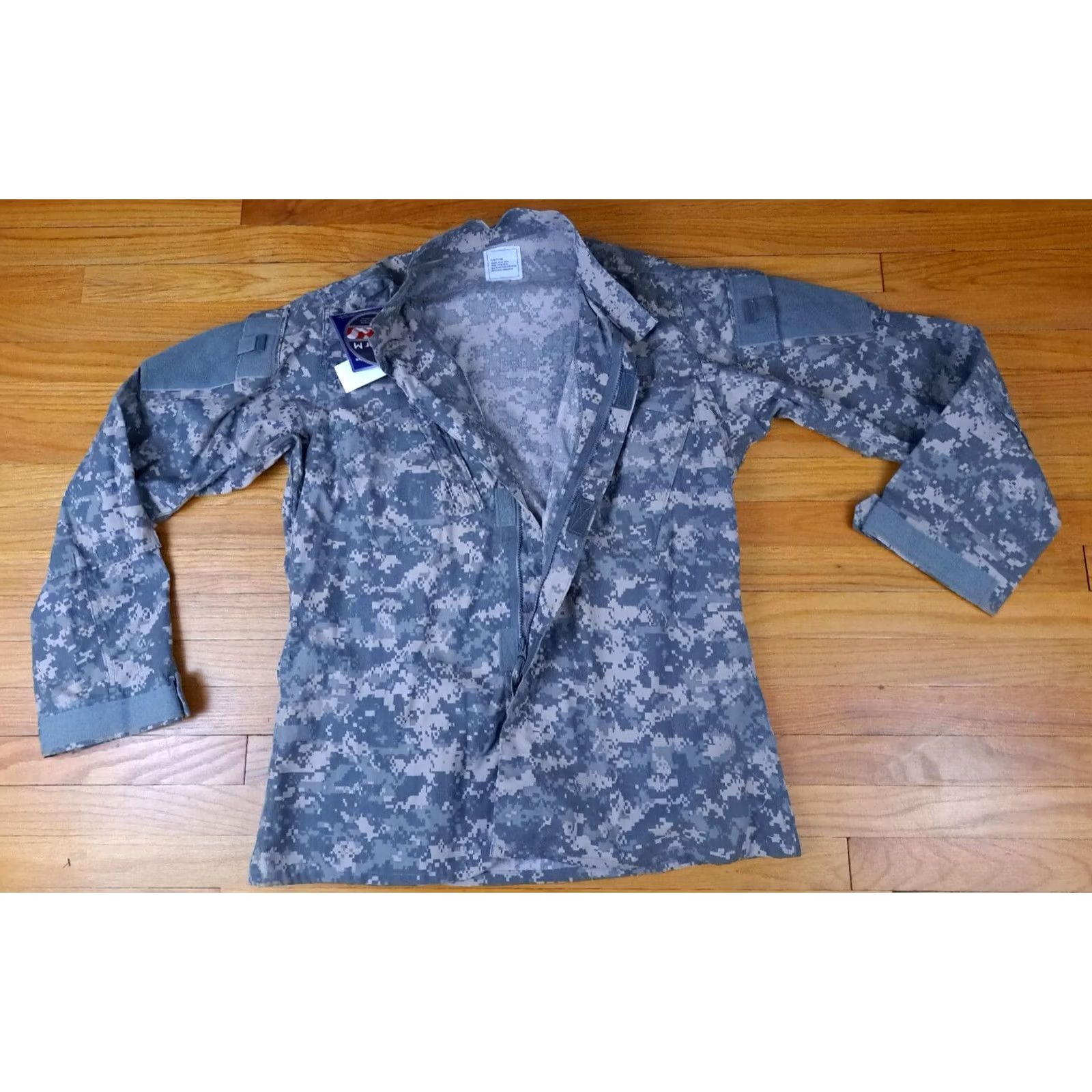 Fender VINTAGE Defender Field Jacket Camouflage Full zip & Self fasteners LG XLong NWT Size US L / EU 52-54 / 3 - 3 Thumbnail