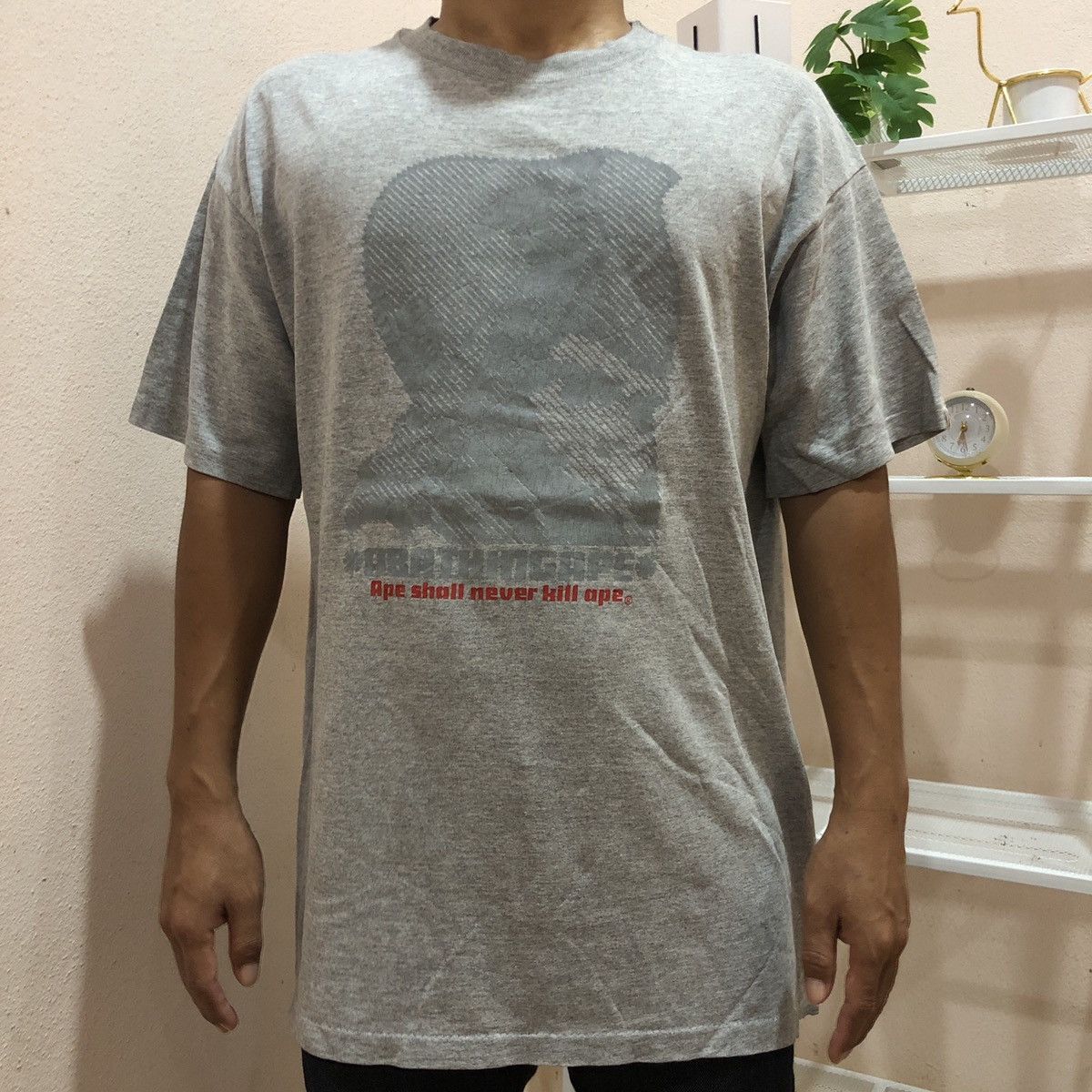 Bape Vintage 90s A Bathing Ape General Ape shall Never Kill Ape Size US L / EU 52-54 / 3 - 15 Thumbnail
