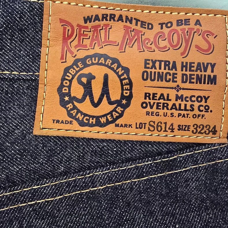 Other The Real McCoys SizeM S614 Rare Edition Old Cow Strong Qual Size US 28 / EU 44 - 1 Thumbnail