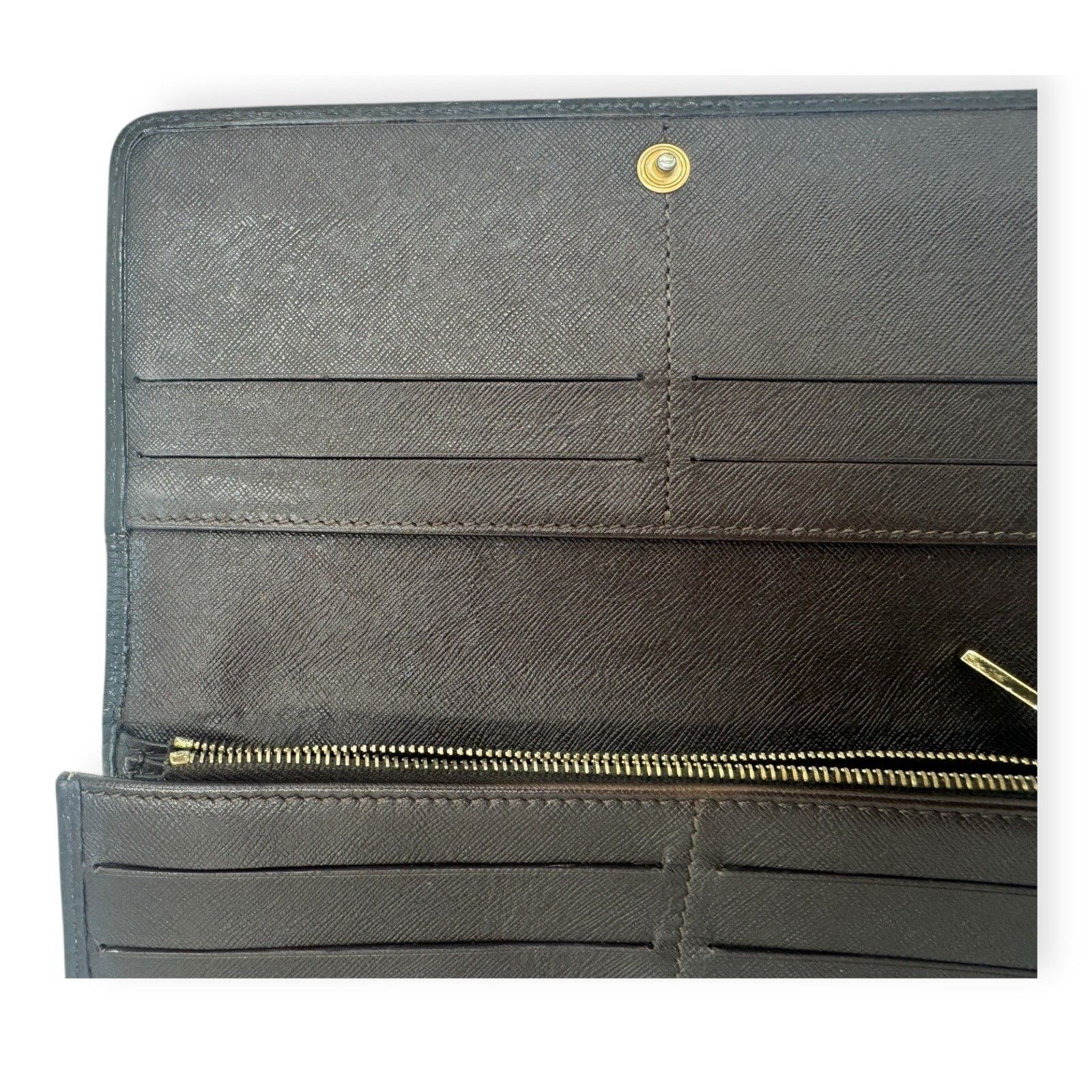 Celine Macadam Long Wallet Purse Brown Authentic Authentic Size ONE SIZE - 9 Thumbnail