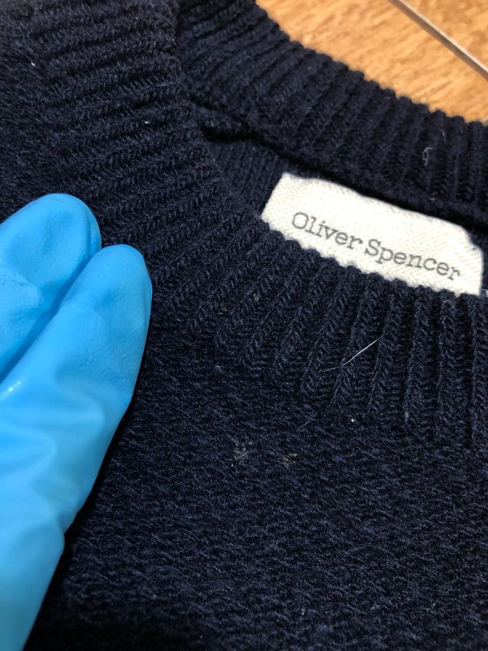 Oliver Spencer Vintage OLIVER SPENCER 90s Streetwear Faded Knit Sweater Size US M / EU 48-50 / 2 - 6 Thumbnail