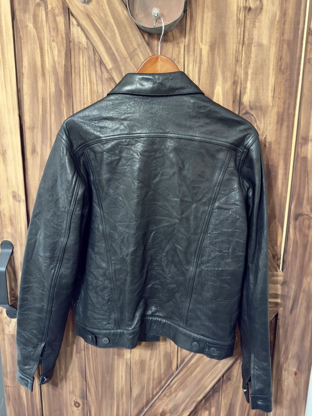 John Elliott Leather Thumper Type III Jacket Size US M / EU 48-50 / 2 - 2 Thumbnail