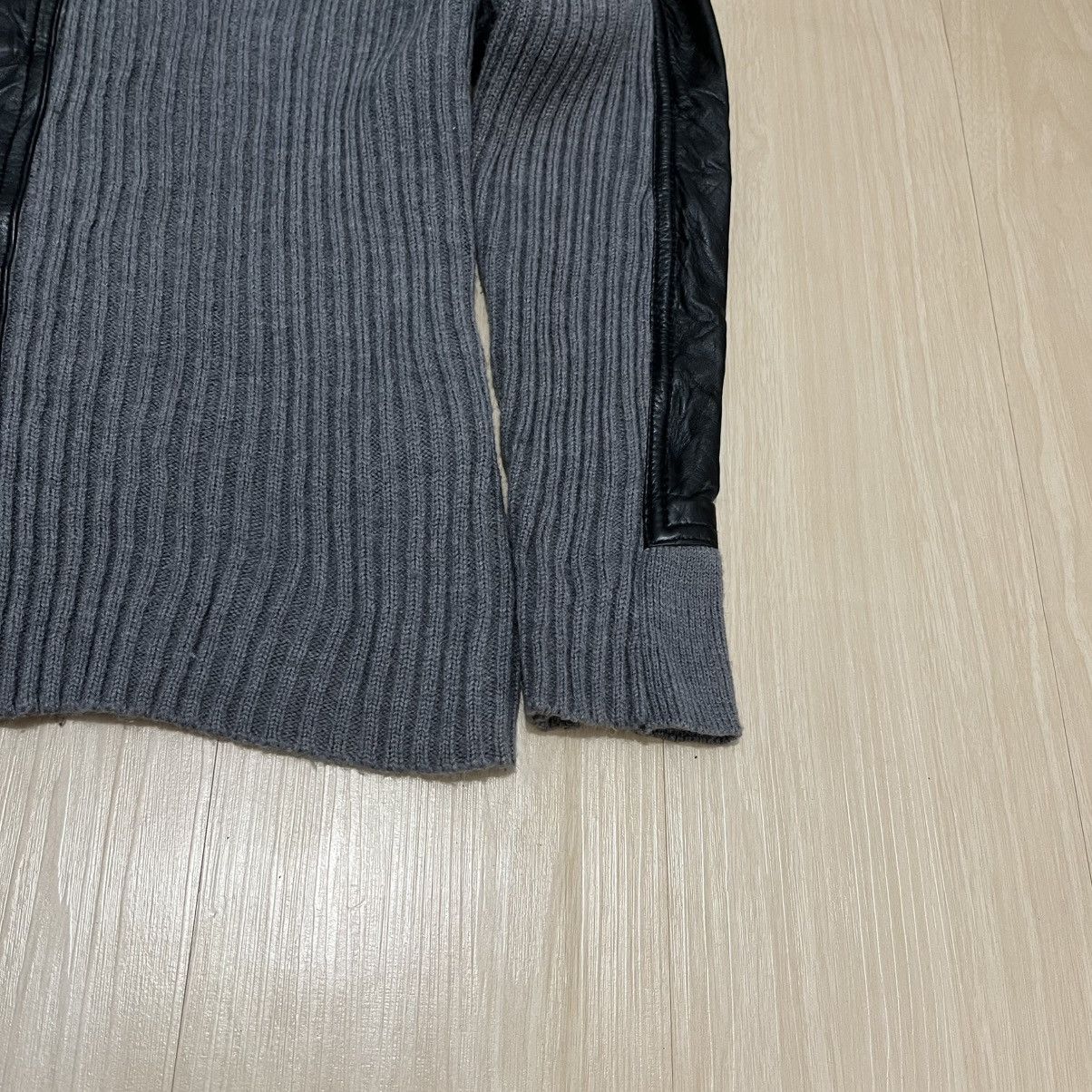 Avirex Rare Avirex Leather Knit Size US M / EU 48-50 / 2 - 4 Thumbnail