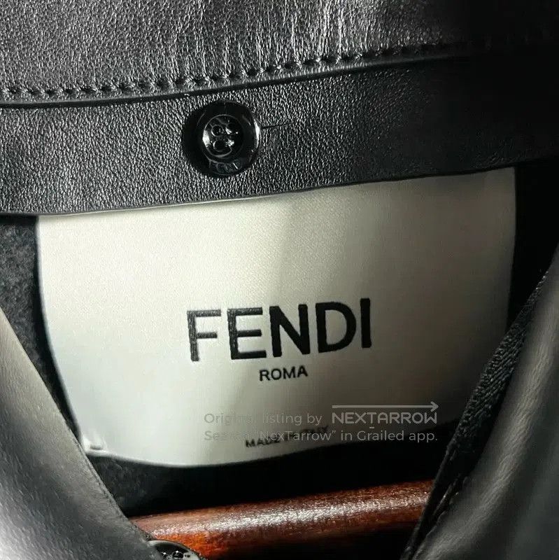 Fendi Fendi Black Mens Outerwear Jacket . Size US M / EU 48-50 / 2 - 3 Thumbnail
