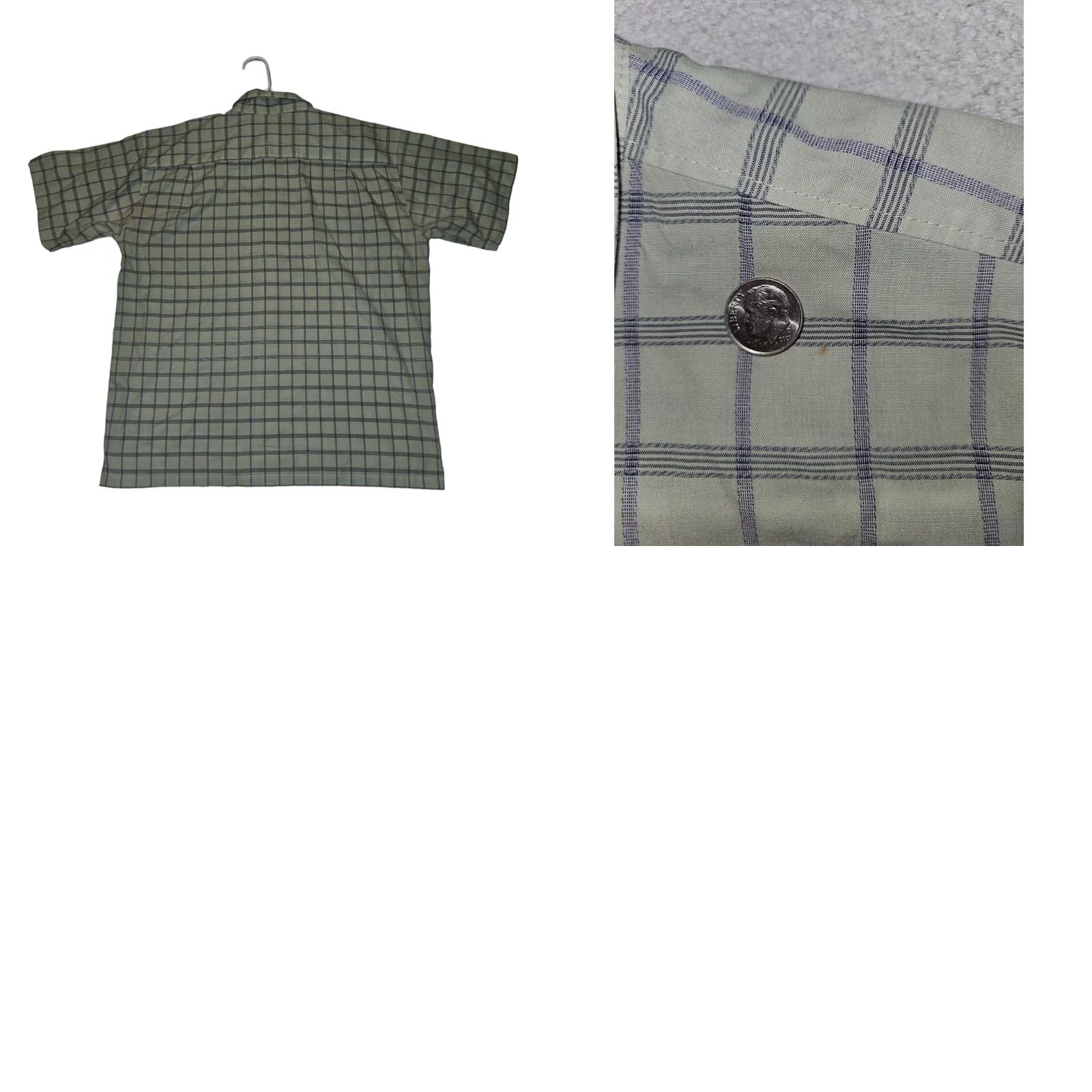 Patagonia Patagonia Button Shirt Short Sleeve Men L Mint Check Outdoors Size US L / EU 52-54 / 3 - 8 Thumbnail