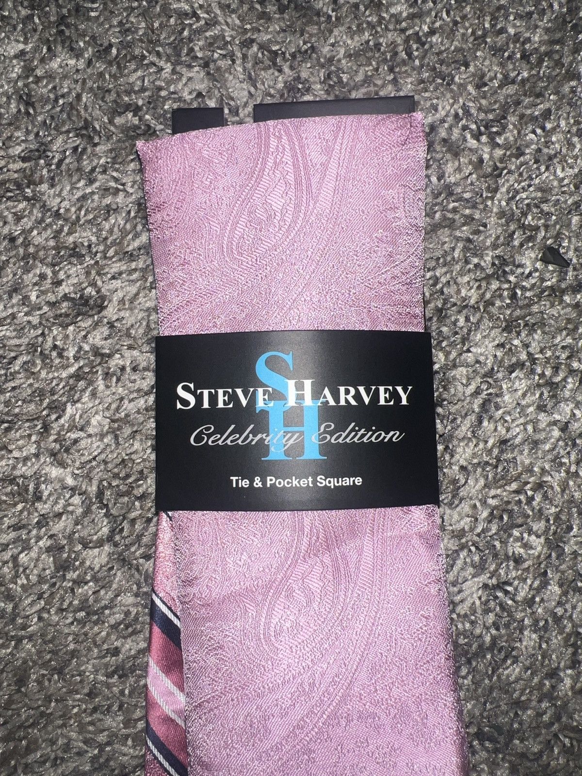 Hypebeast Steve Harvey Celebrity Edition Tie & Pocket Square Size ONE SIZE - 3 Thumbnail