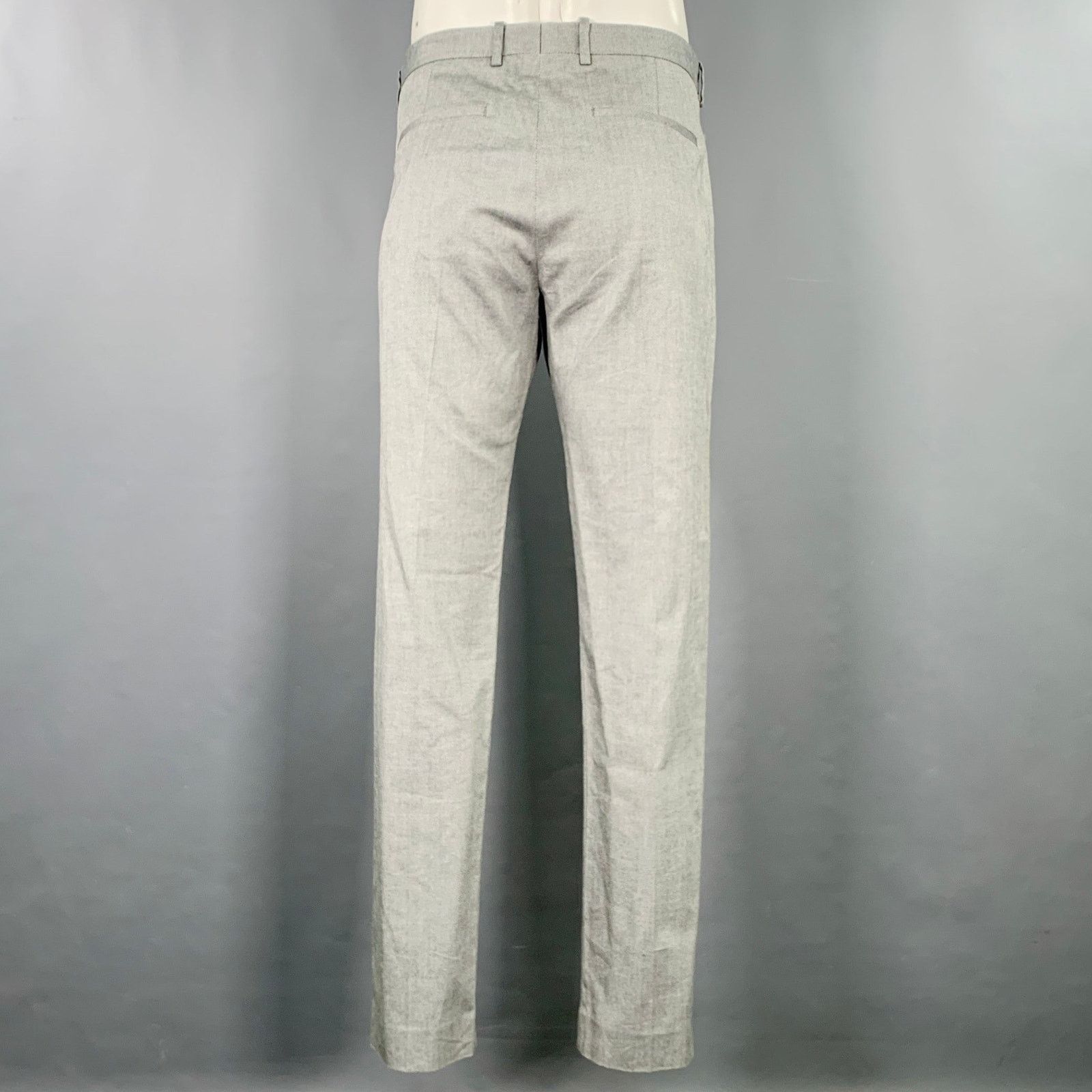 Theory Size 36 Black White Nailhead Cotton Blend Casual Pants Size US 36 / EU 52 - 2 Thumbnail