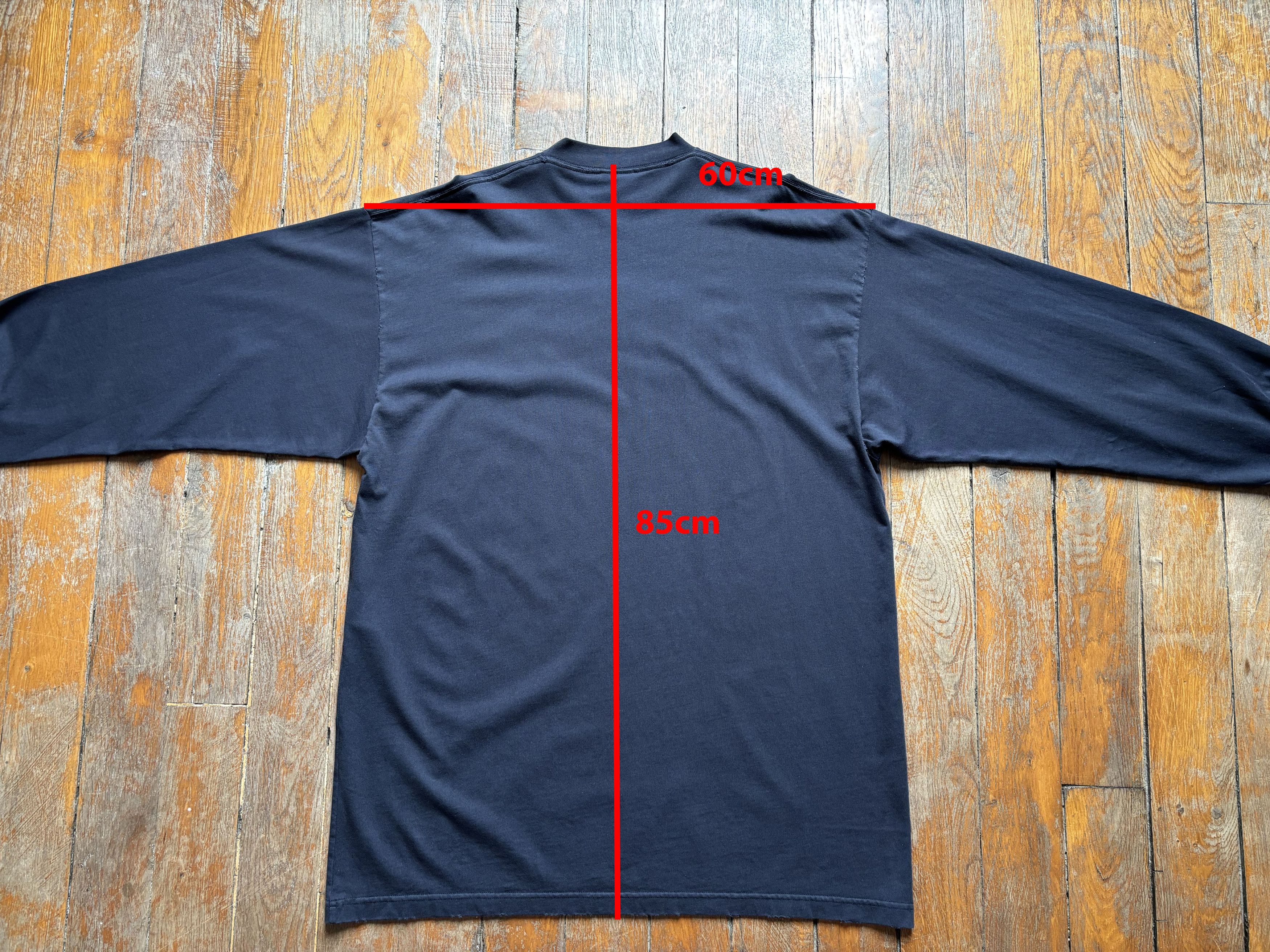 Balenciaga BE KIND LS Shirt Size US S / EU 44-46 / 1 - 12 Thumbnail
