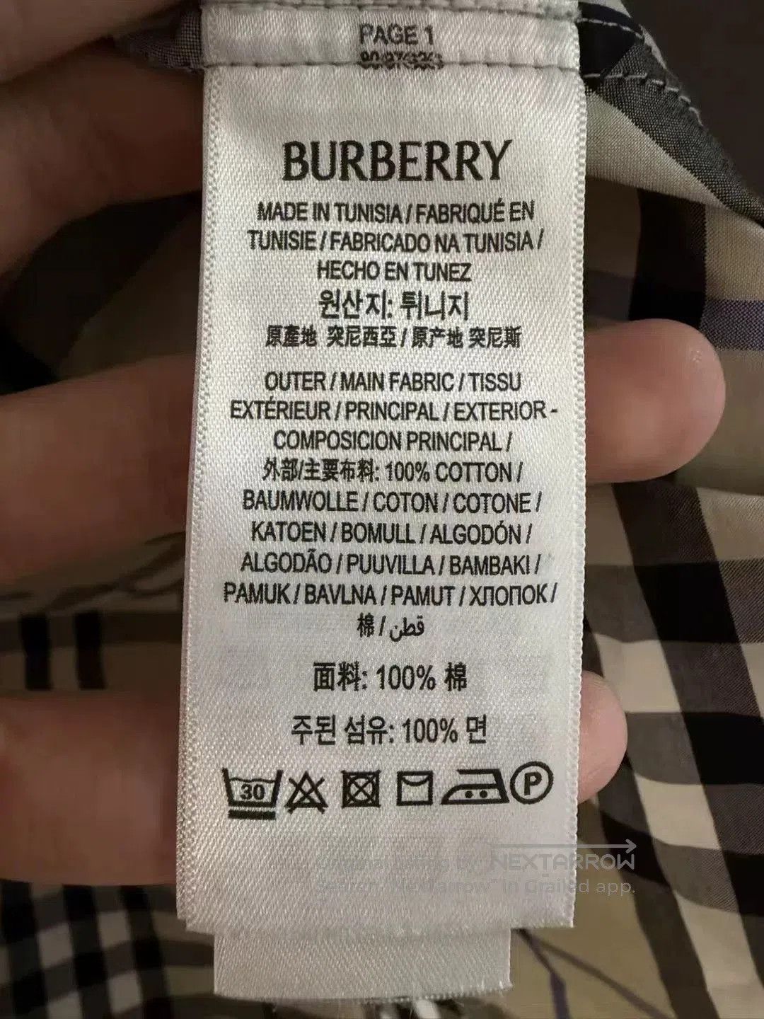 Burberry Burberry Check Long. Size US M / EU 48-50 / 2 - 4 Thumbnail