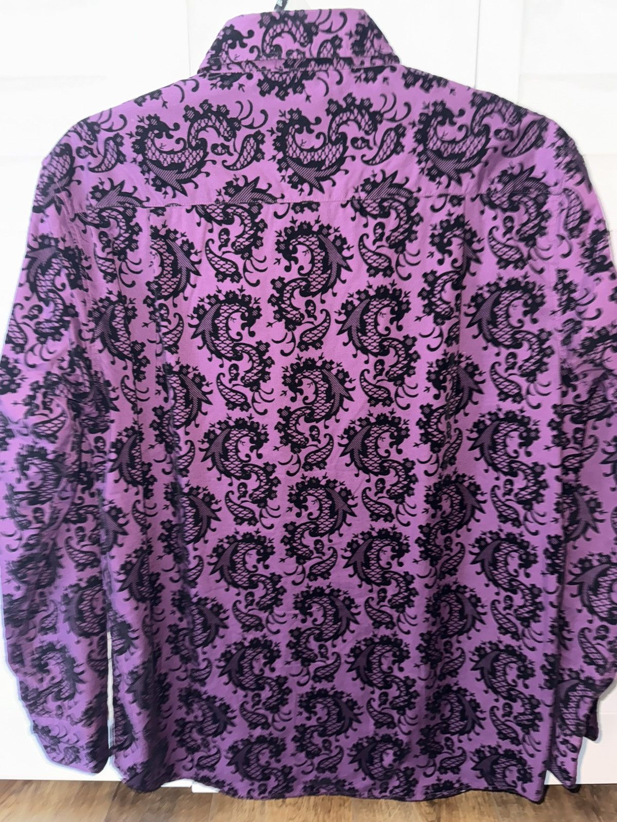 Beverly Hills Polo Club Vintage Dragon Print Button-Up Shirt Size US M / EU 48-50 / 2 - 6 Thumbnail