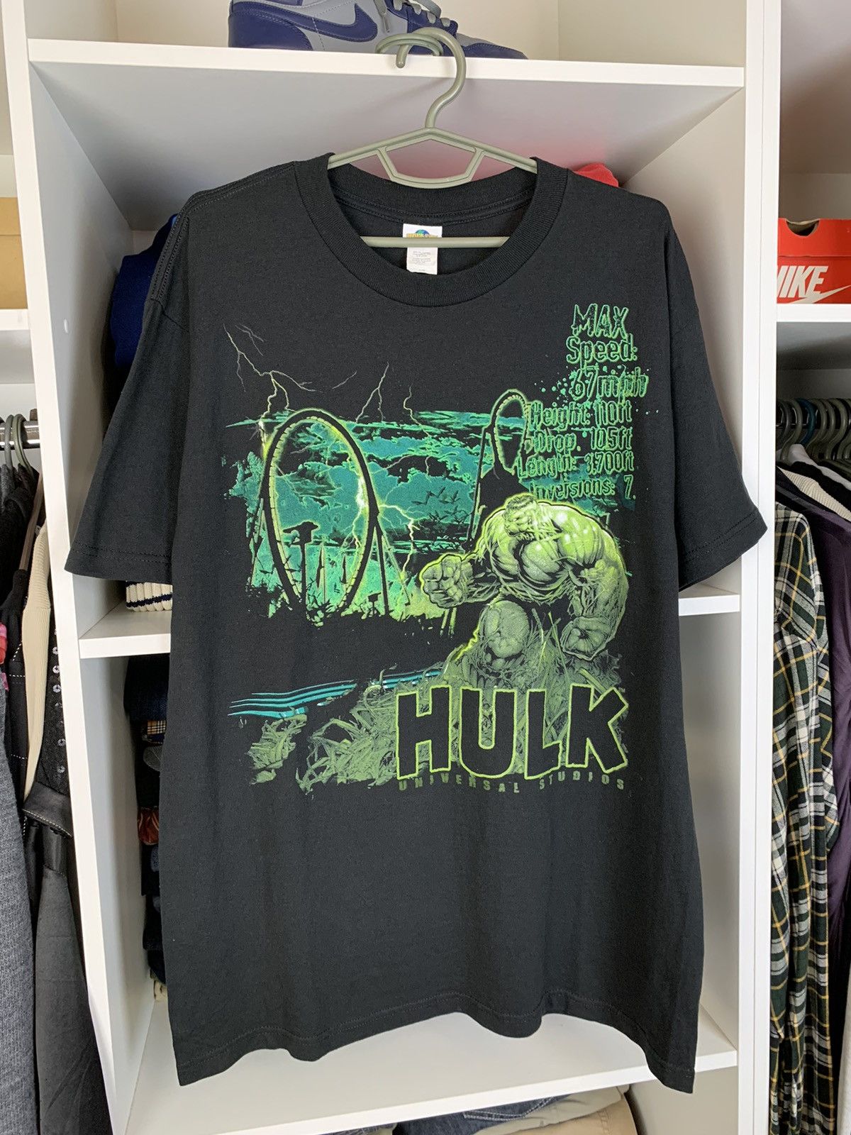 Marvel Comics × Universal Studios Vintage 2008 Hulk T-shirt Size US L / EU 52-54 / 3 - 1 Thumbnail