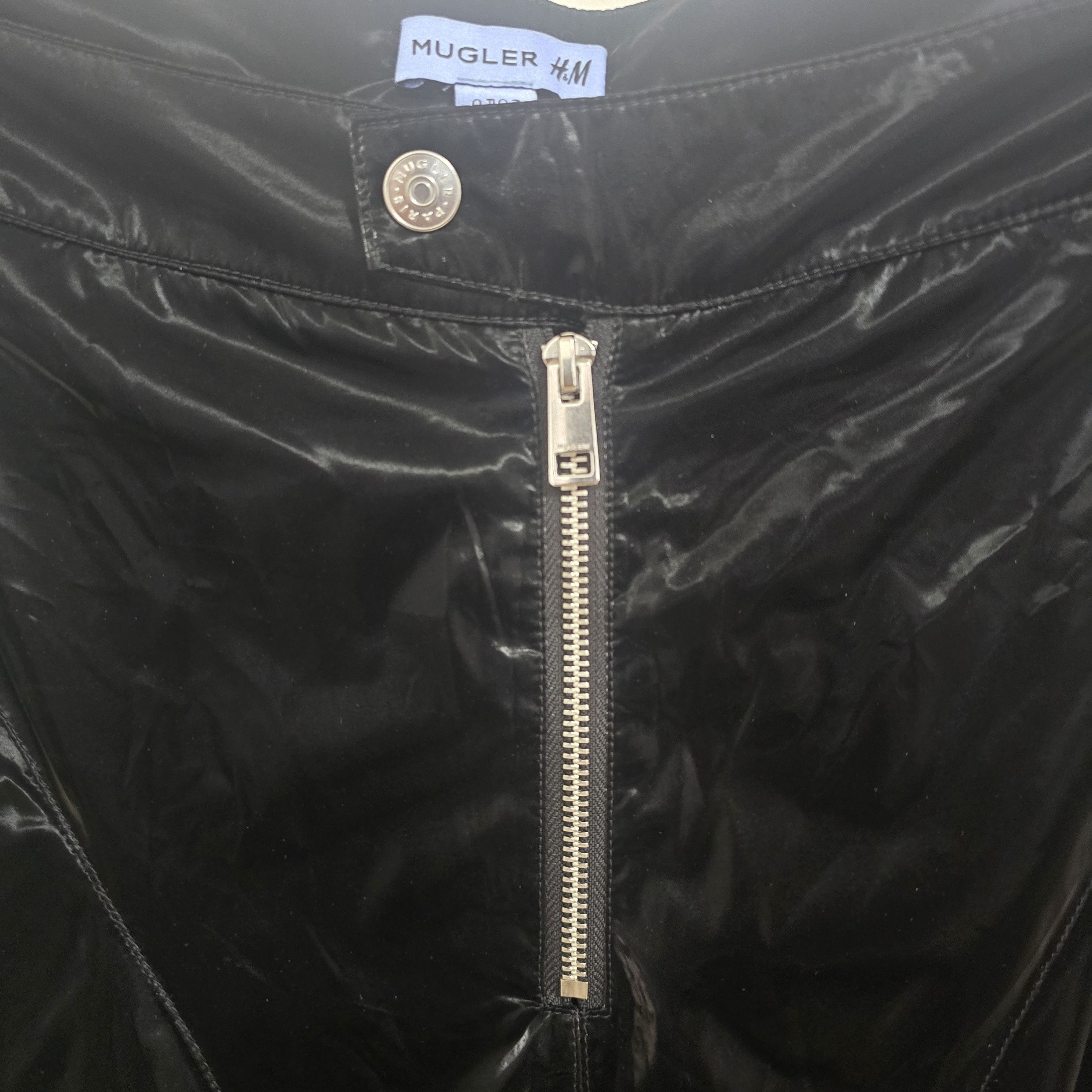 H&M × Mugler Biker pants Size US 38 / EU 54 - 2 Thumbnail