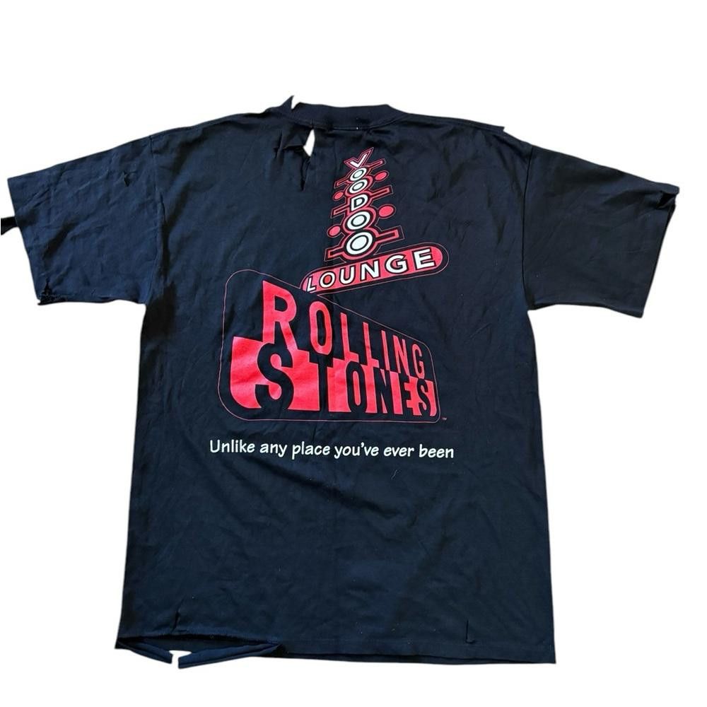 Band Tees × Brockum × Vintage Vintage 1994 The Rolling Stones Voodoo Lounge T-shirt Size US XL / EU 56 / 4 - 2 Thumbnail