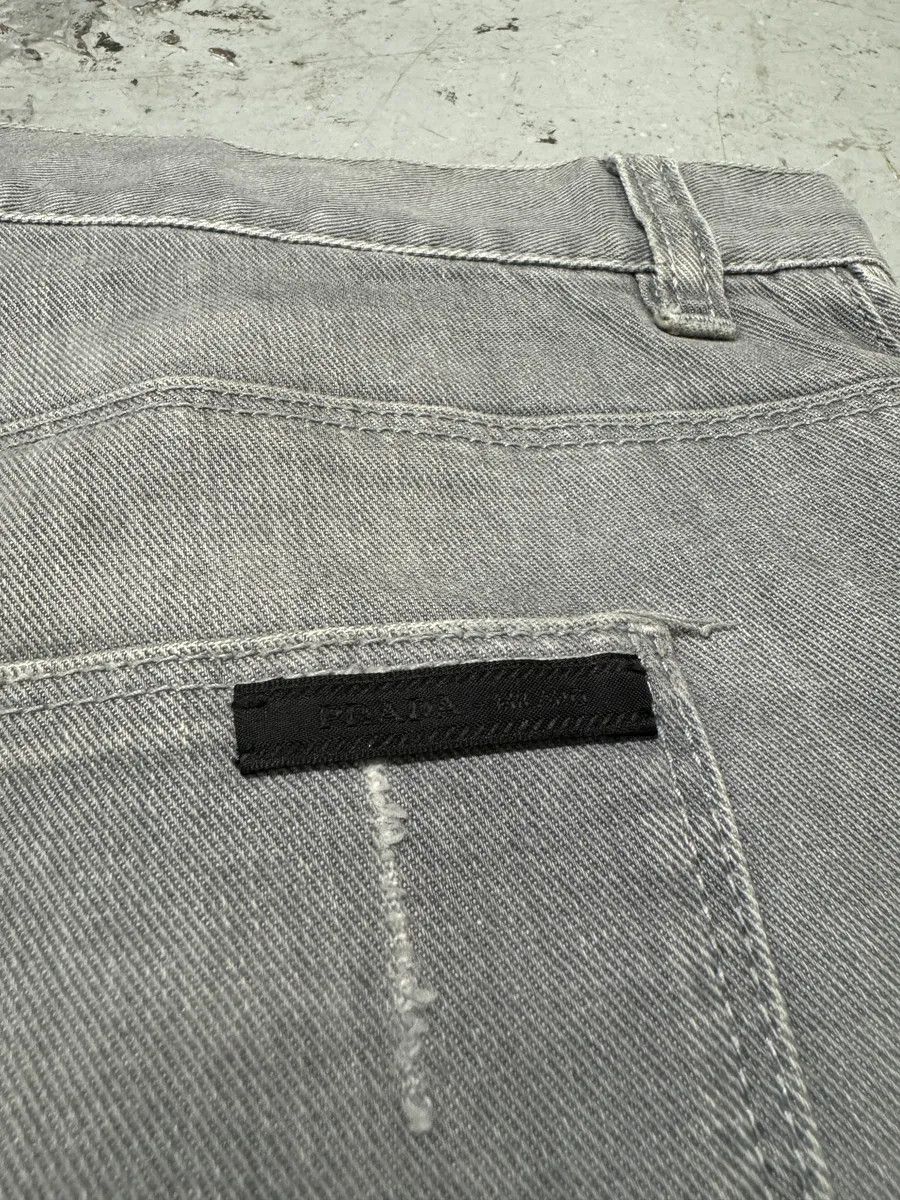 Designer × Prada × Vintage SS2008 Prada Grey Tapered Fit Pants Size US 32 / EU 48 - 6 Thumbnail