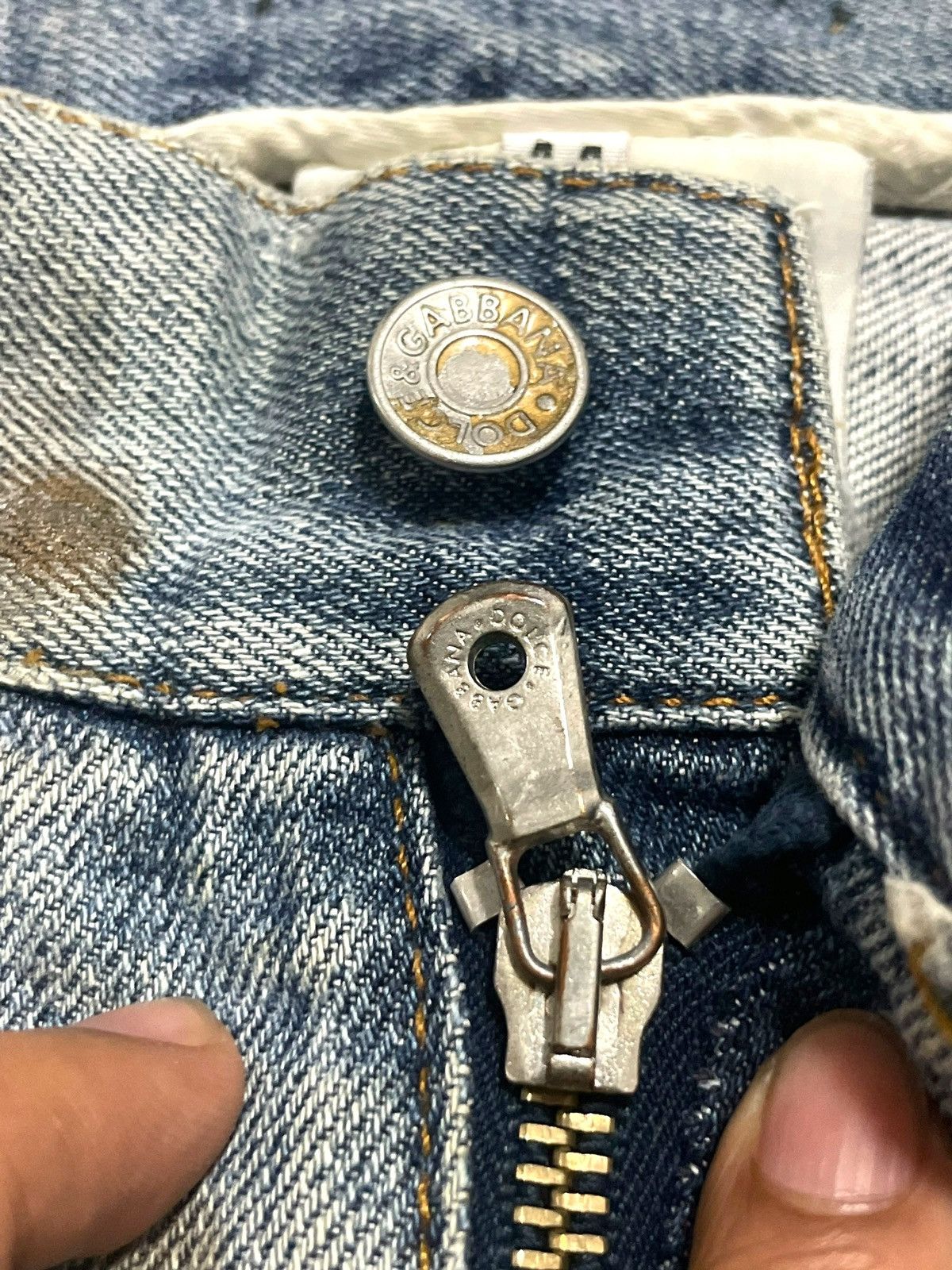 Dolce & Gabbana Dolce & Gabbana Paint Splatter Distressed Patches Sick Jeans Size US 32 / EU 48 - 13 Thumbnail