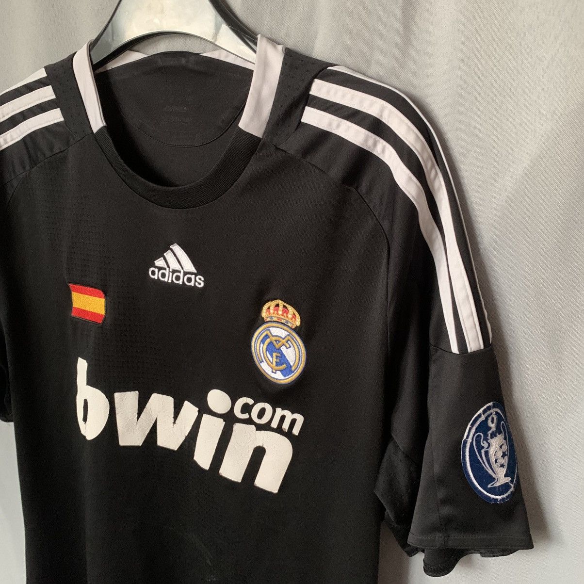 Adidas Adidas Real madrid 2008 jersey t-shirt black large used Size US L / EU 52-54 / 3 - 2 Thumbnail