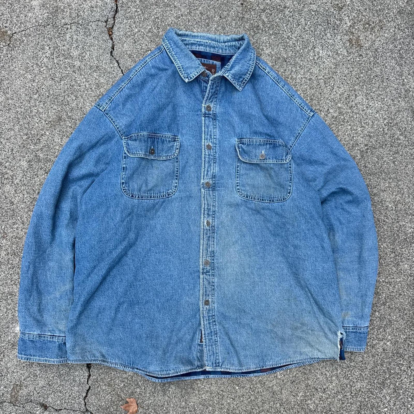 Levi's Levi’s Denim Flannel-Lined Jacket – Size XXL Size US M / EU 48-50 / 2 - 1 Thumbnail