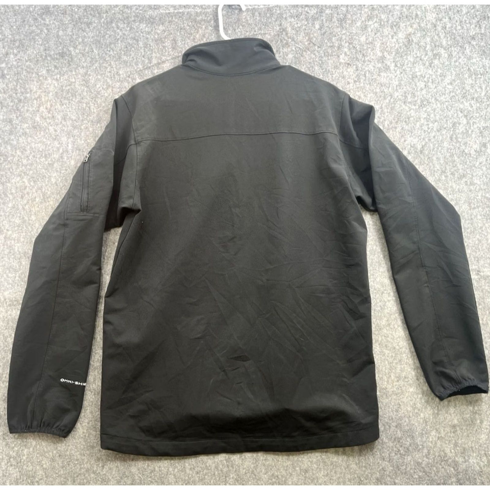Vintage Columbia Men's Windbreaker Jacket Outdoor Black Small Regular Fit Lightweight Zip Synthetic Softshell Size US S / EU 44-46 / 1 - 7 Thumbnail