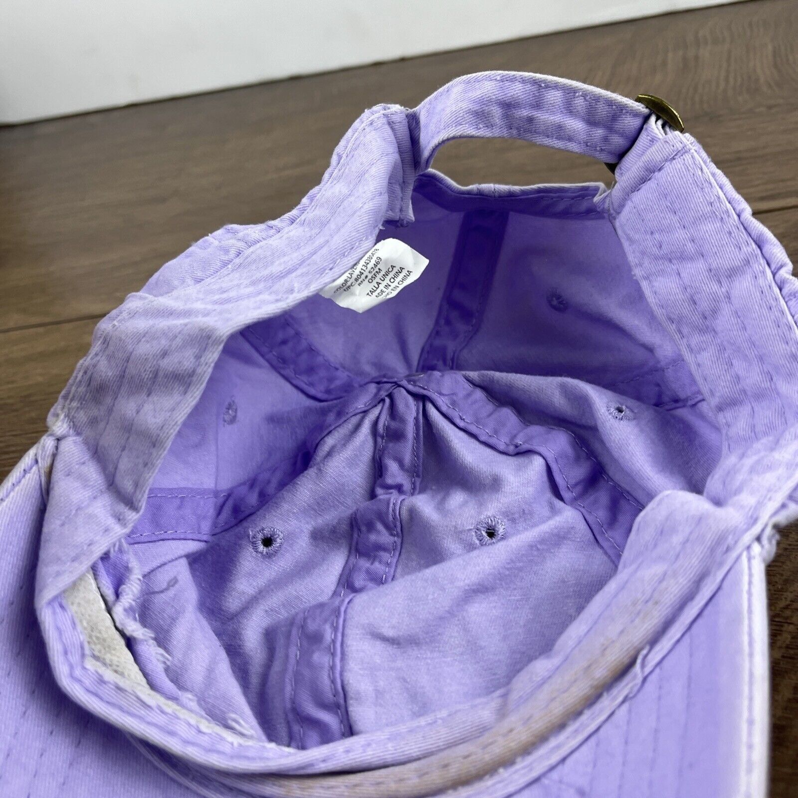 Other Purple Baseball Hat Adjustable Adult Size Hat Purple Cap Size ONE SIZE - 13 Thumbnail