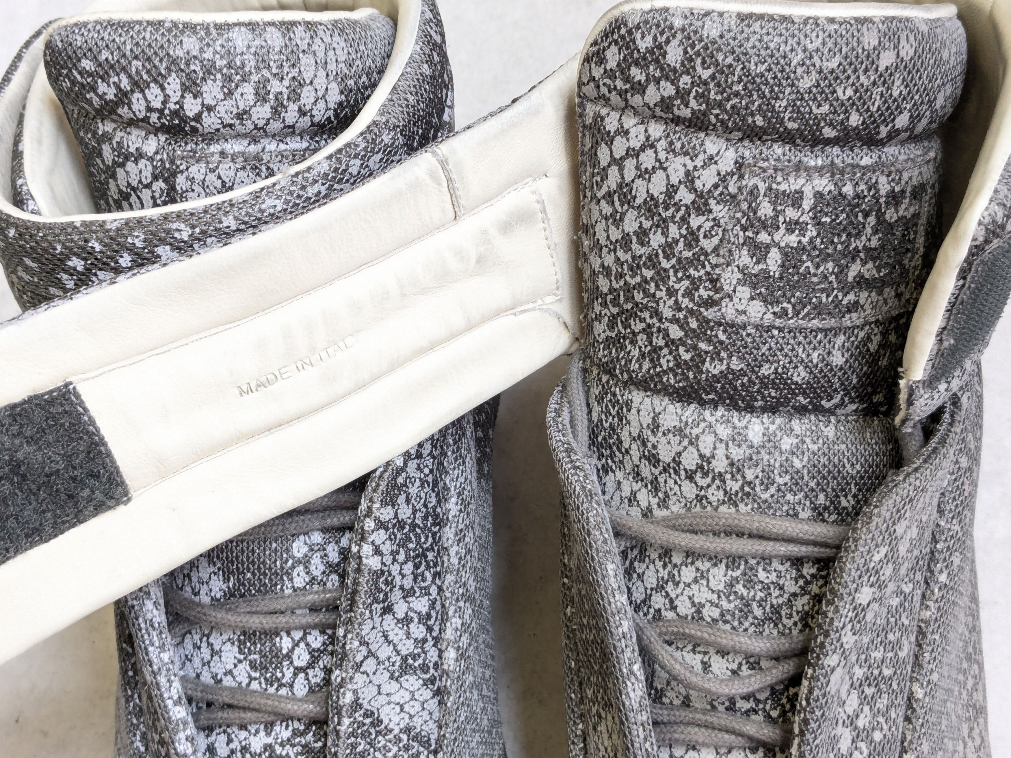 Maison Margiela Maison Margiela Future Gray 12 45 High Tops Reflective Size US 12 / EU 45 - 6 Thumbnail