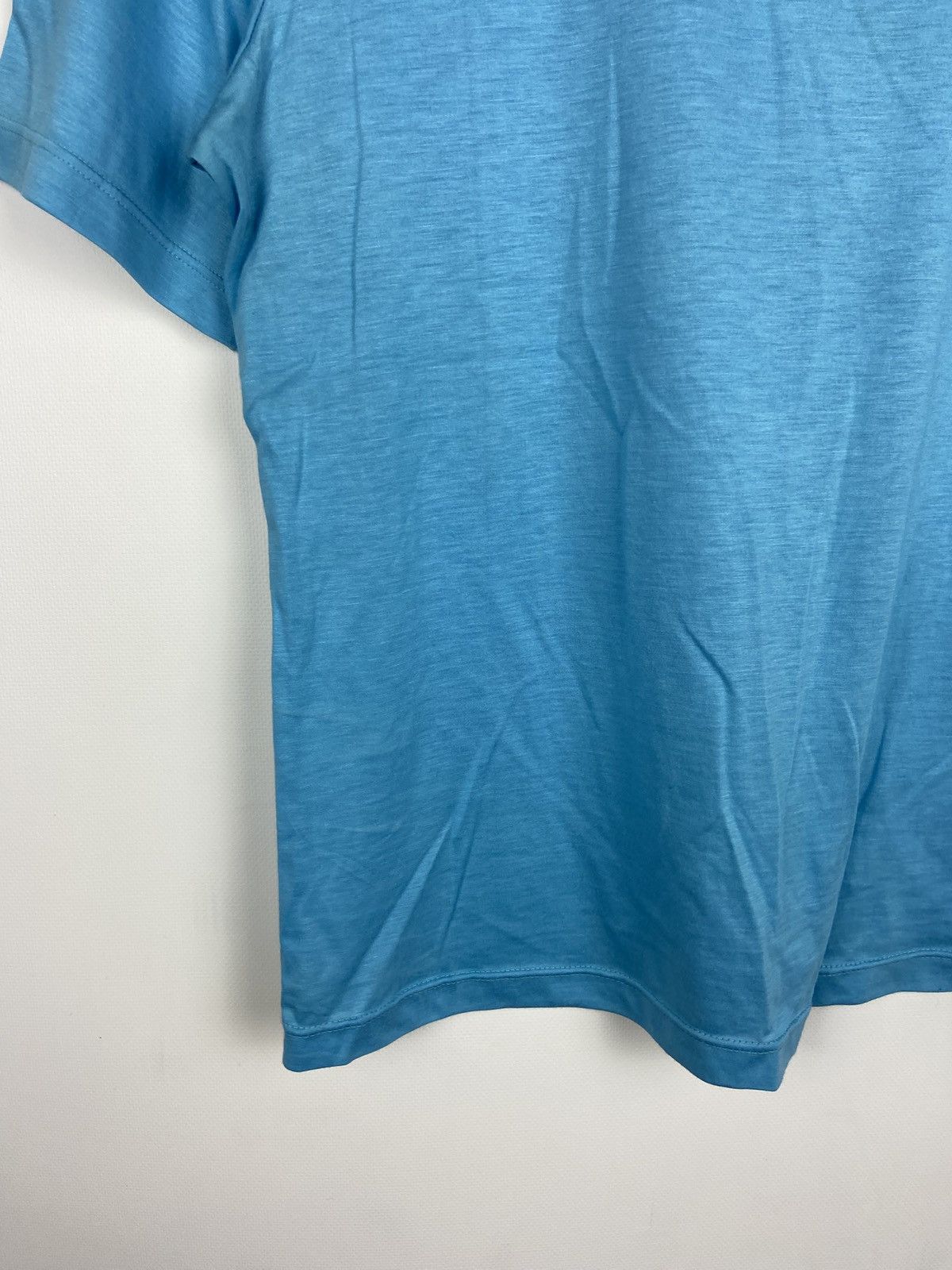 Jil Sander Jil Sander Women's Blue Crewn Neck T-Shirt Sz M Size S / US 4 / IT 40 - 7 Thumbnail