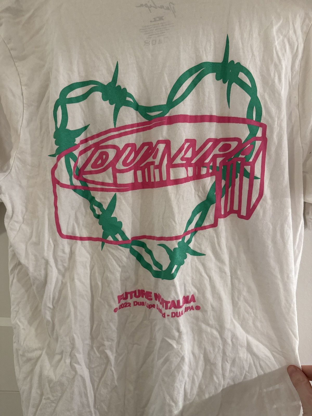 Other Dua Lipa concert T Size US XL / EU 56 / 4 - 2 Thumbnail
