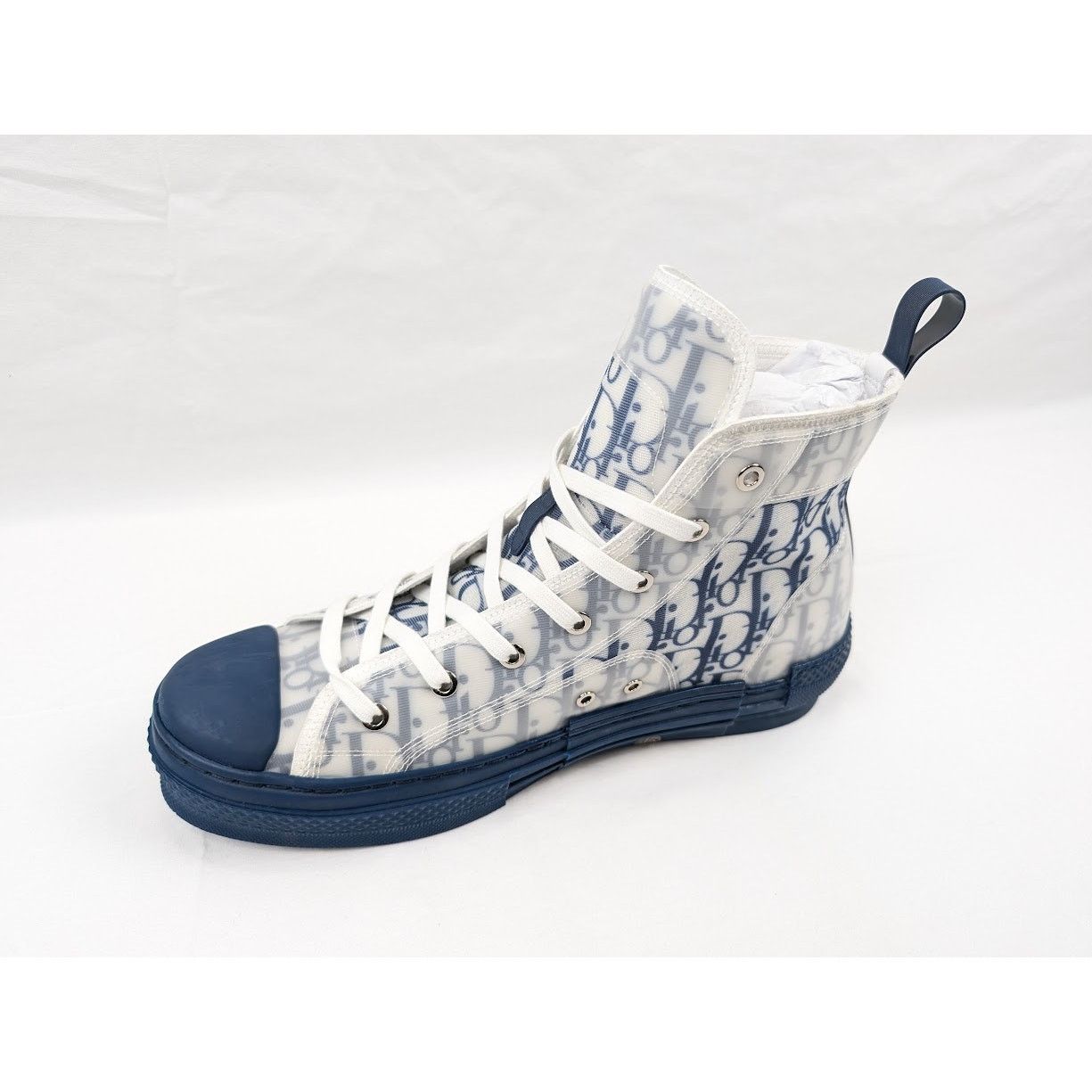Dior o1rshd1 B23 HT Oblique Transparency in Blue Size US 12 / EU 45 - 10 Thumbnail
