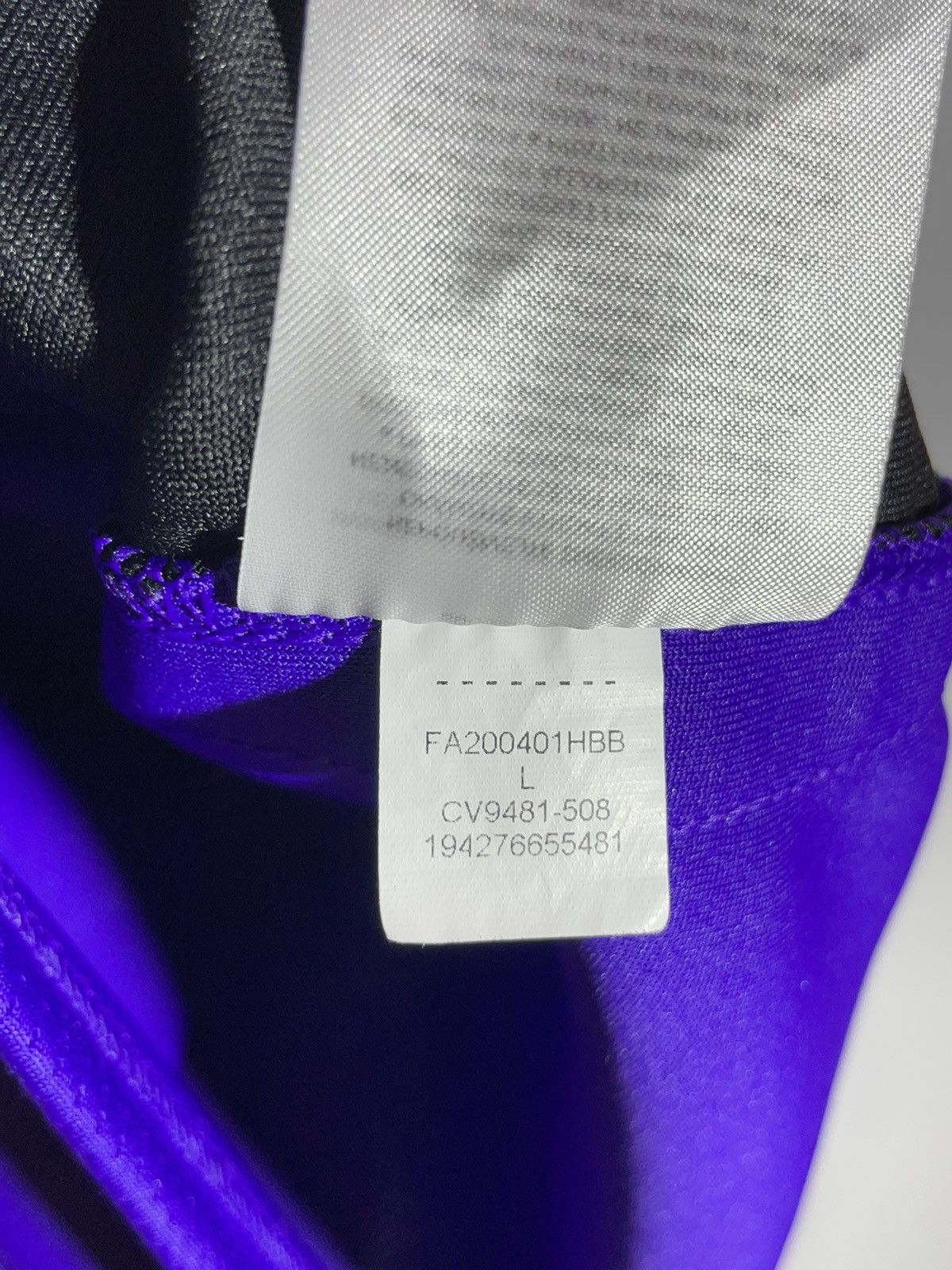 Jordan Brand × NBA #23 James L.A Lakers Jordan Brand NBA Basketball Jersey Size US L / EU 52-54 / 3 - 10 Thumbnail