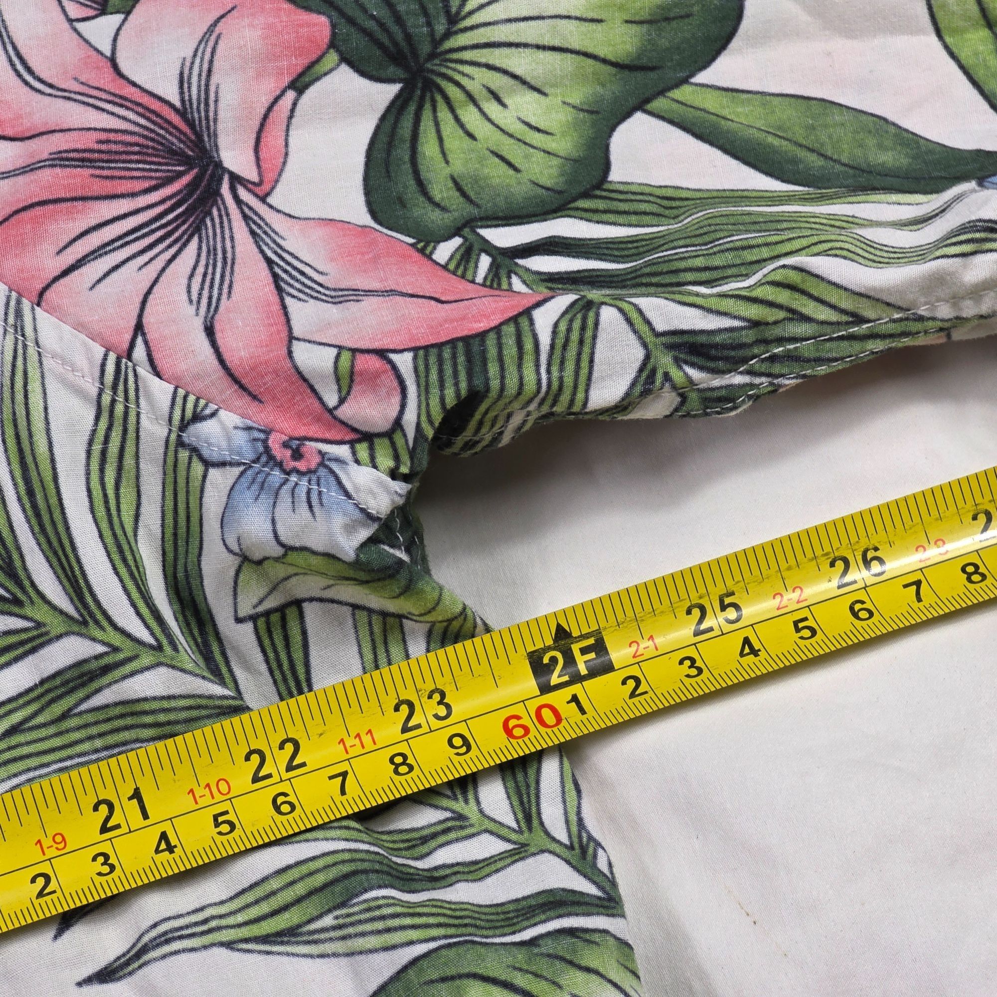 Reyn Spooner Reyn Spooner Classic Fit Mens Size XL Green White Floral Haw Size US XL / EU 56 / 4 - 7 Thumbnail