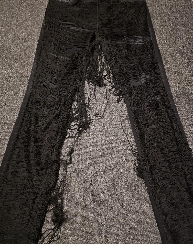 Amiri Amiri Fringe Denim Pants Size US 38 / EU 54 - 5 Thumbnail