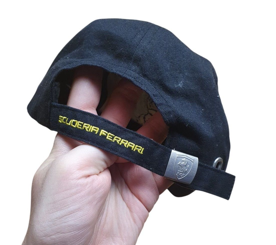 Ferrari × Formula 1 Ferrari Scuderia F1 Racing Shell Helix Vintage Cap Size ONE SIZE - 4 Thumbnail