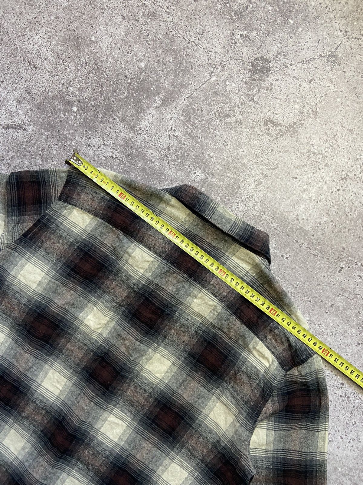 Allsaints Allsaints Shadow Plaid Shirt Size US XL / EU 56 / 4 - 8 Thumbnail